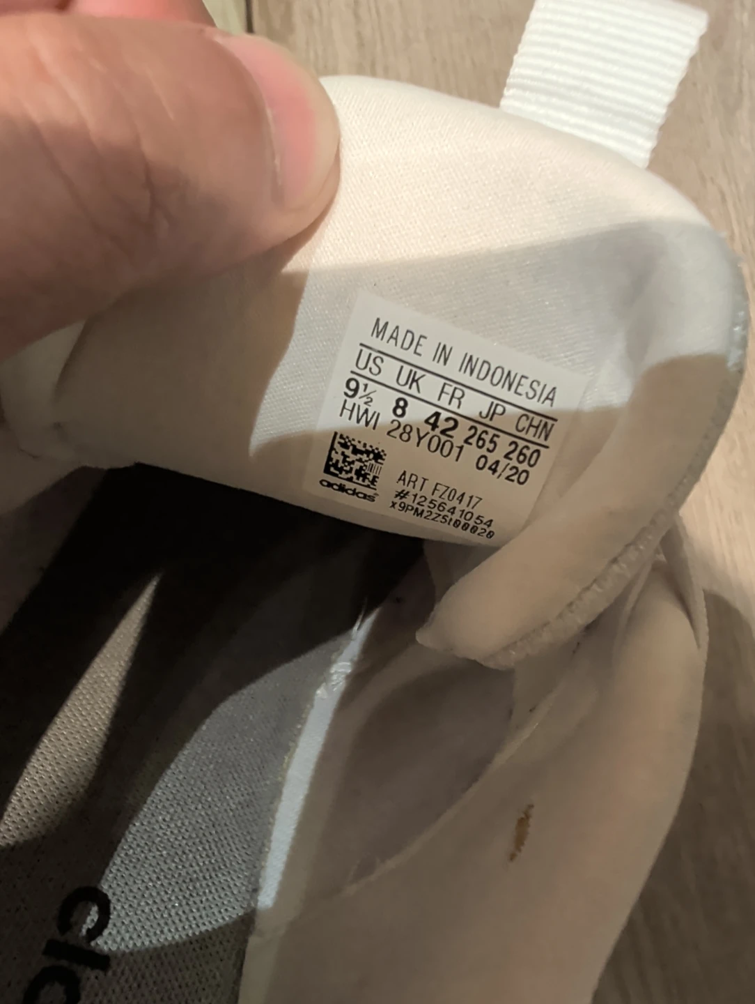 Adidas White Running Shoes - photo 2