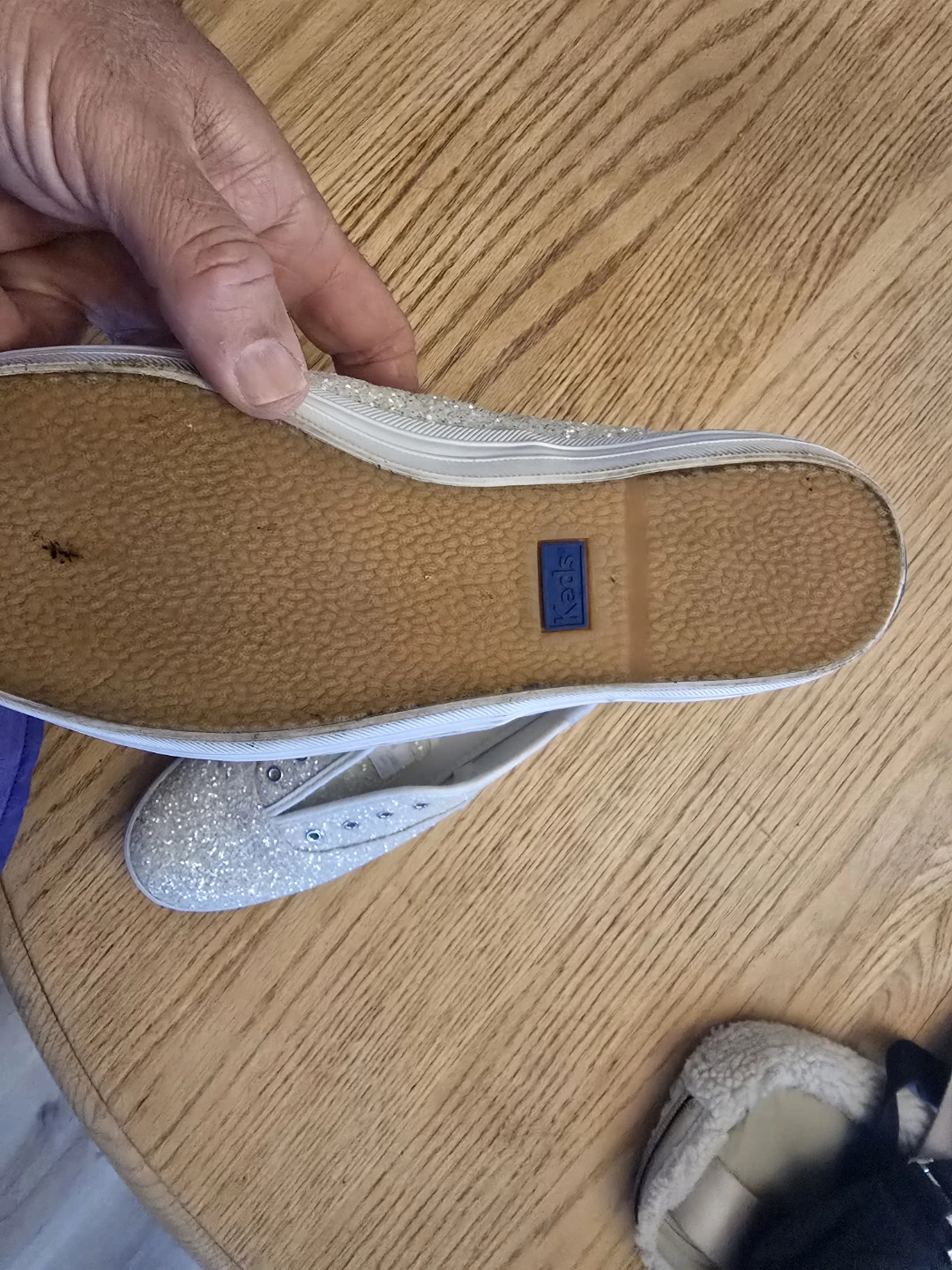 Kate Spade Keds Glitter Sneakers - Women's Size 9.5 - photo 4