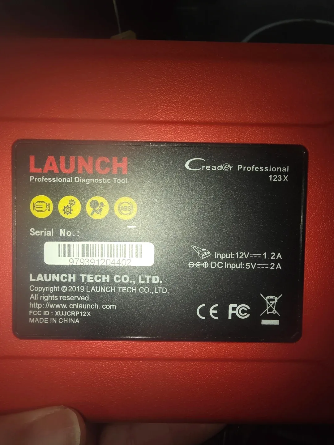 LAUNCH Creader Professional 123X Diagnostic Tool - photo 4