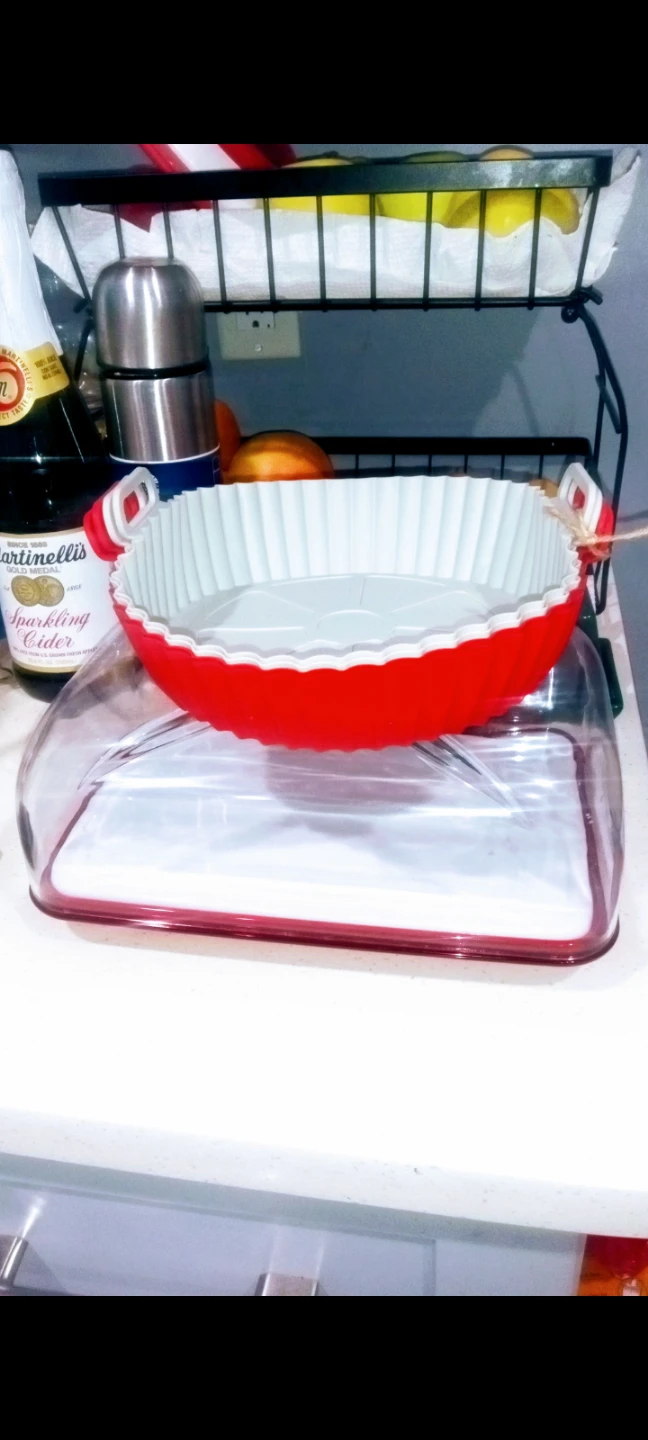 Red or Gray silicone Air Fryer $9.99 each
