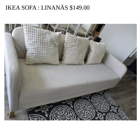 IKEA LINANÄS Sofa