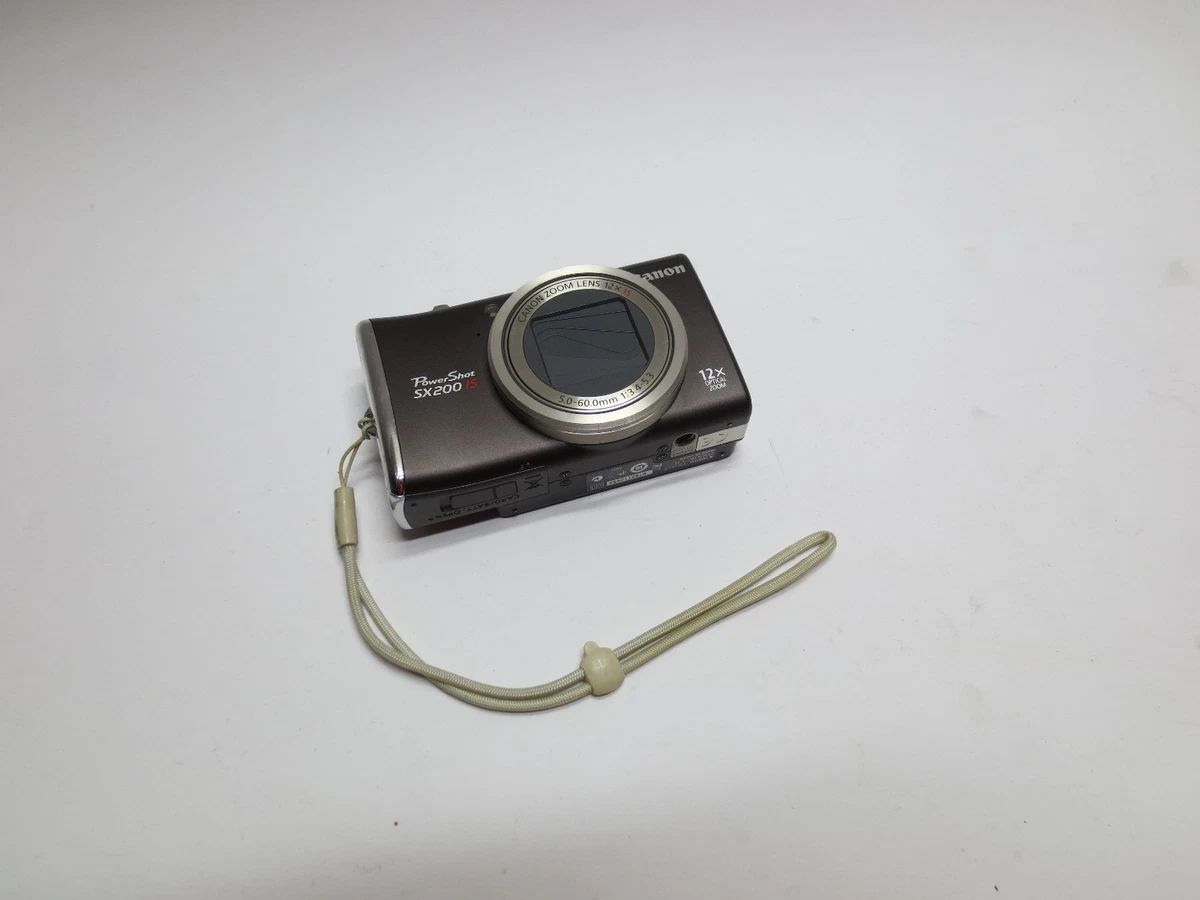 Canon PowerShot SX200 IS 12.1MP Compact Digital Camera, PC1339
