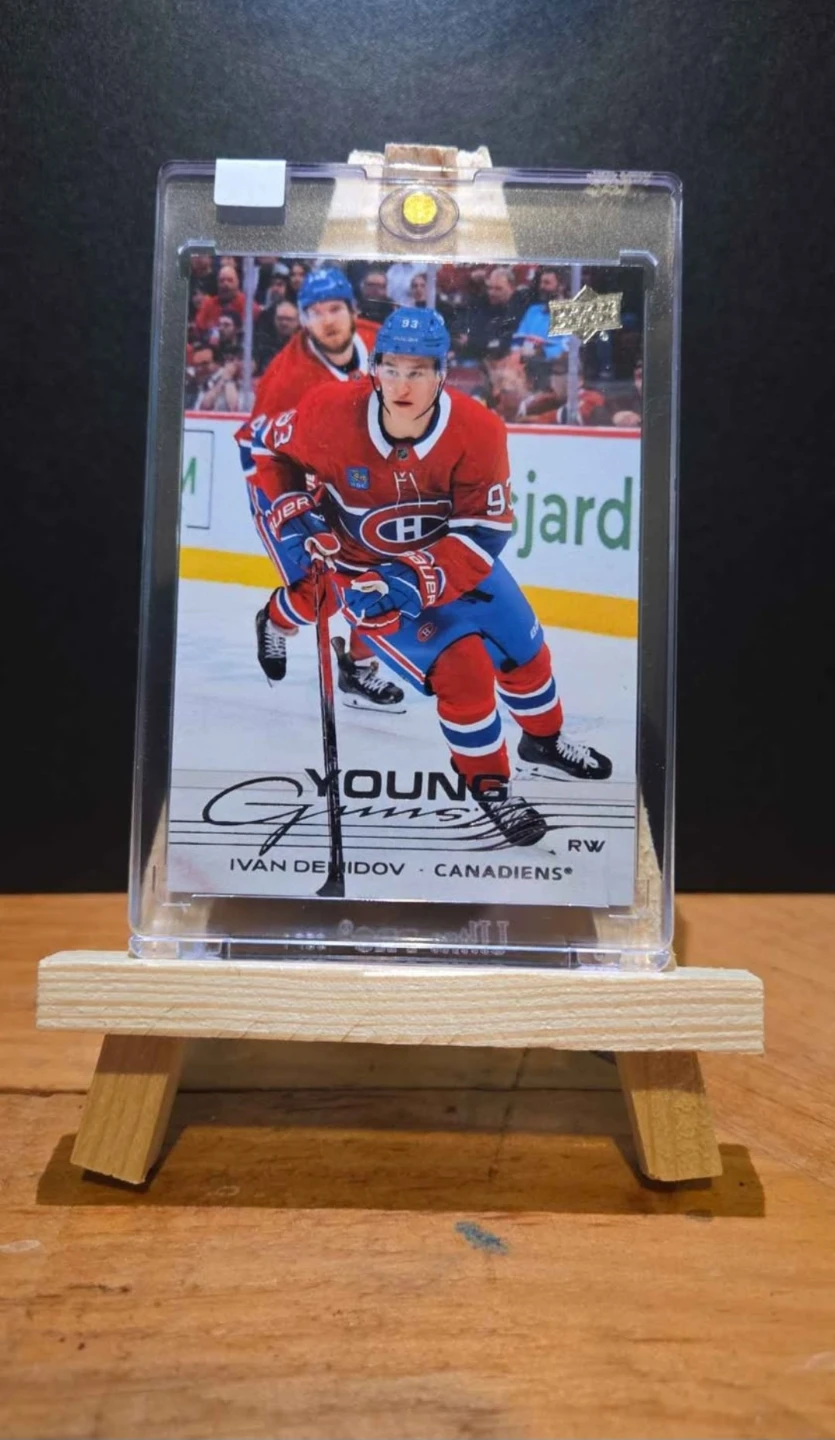 3 Ivan Demidov cards - 1 YOUNG GUNS, 1 DIE-CUT AND 1 GLOSSY