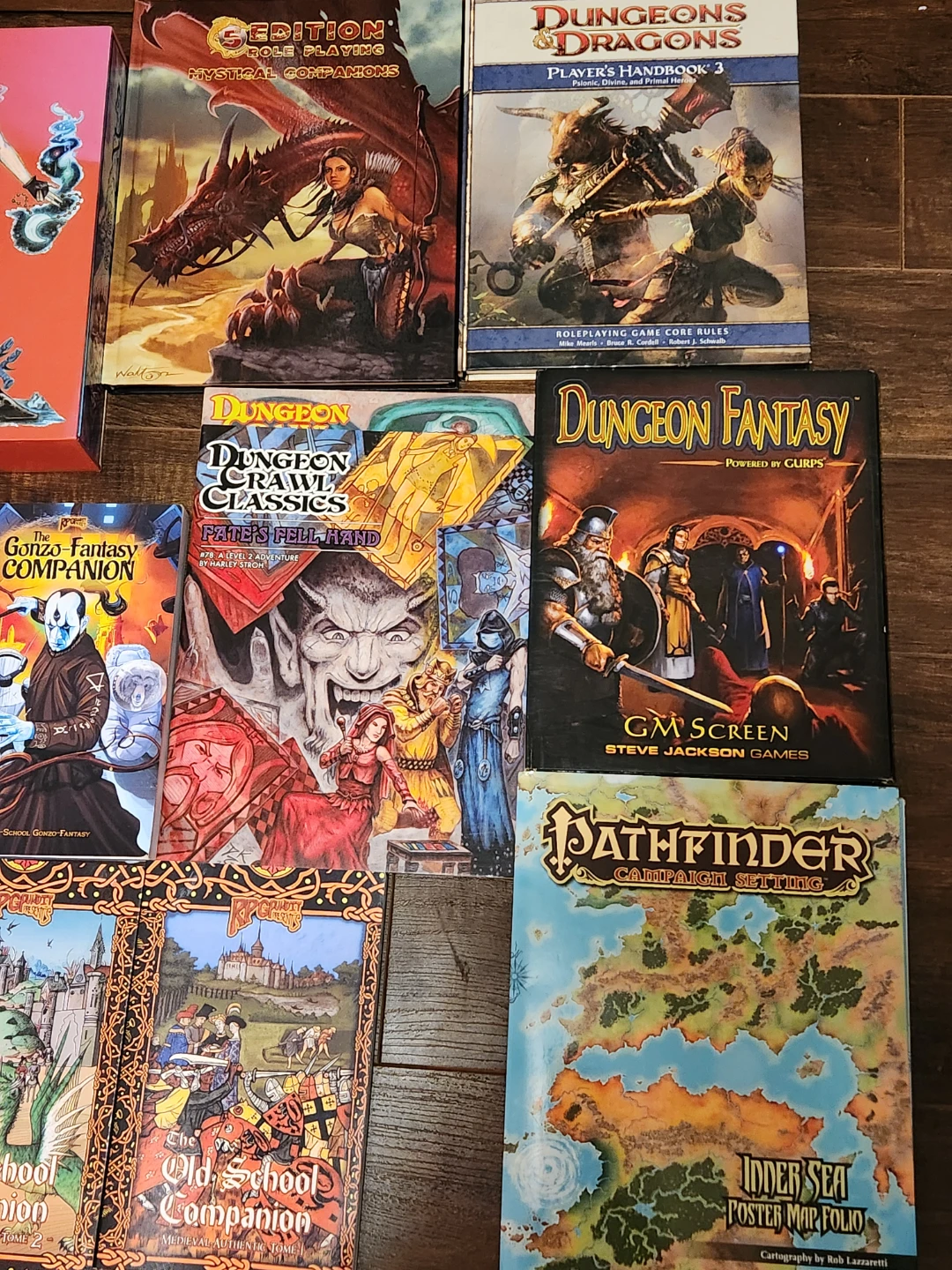 HUGE D&D/OSR/TTRPG Book Lot - 28 pieces - photo 5