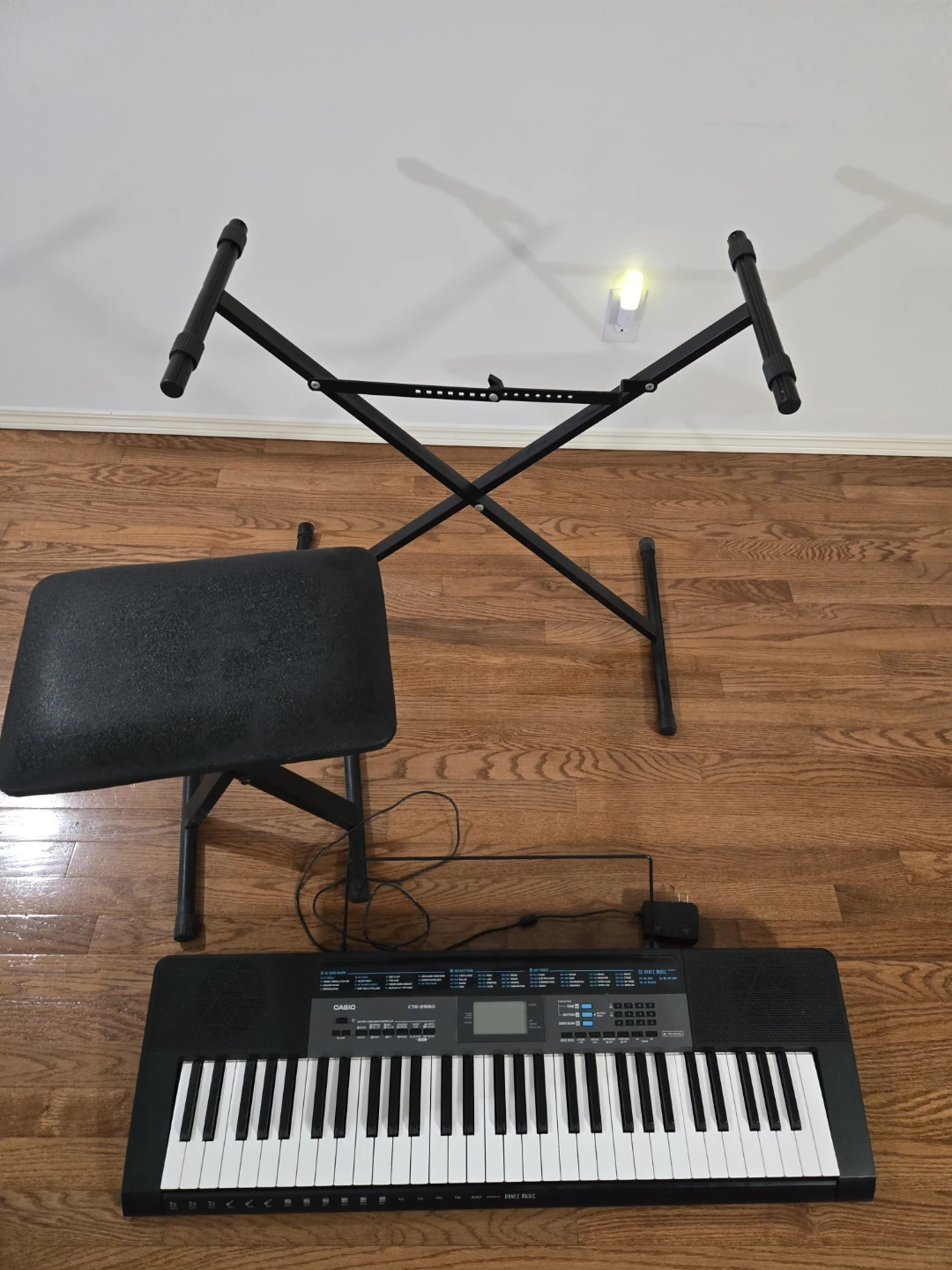 Casio CTK-2550 Keyboard with Stand and Bench - photo 3