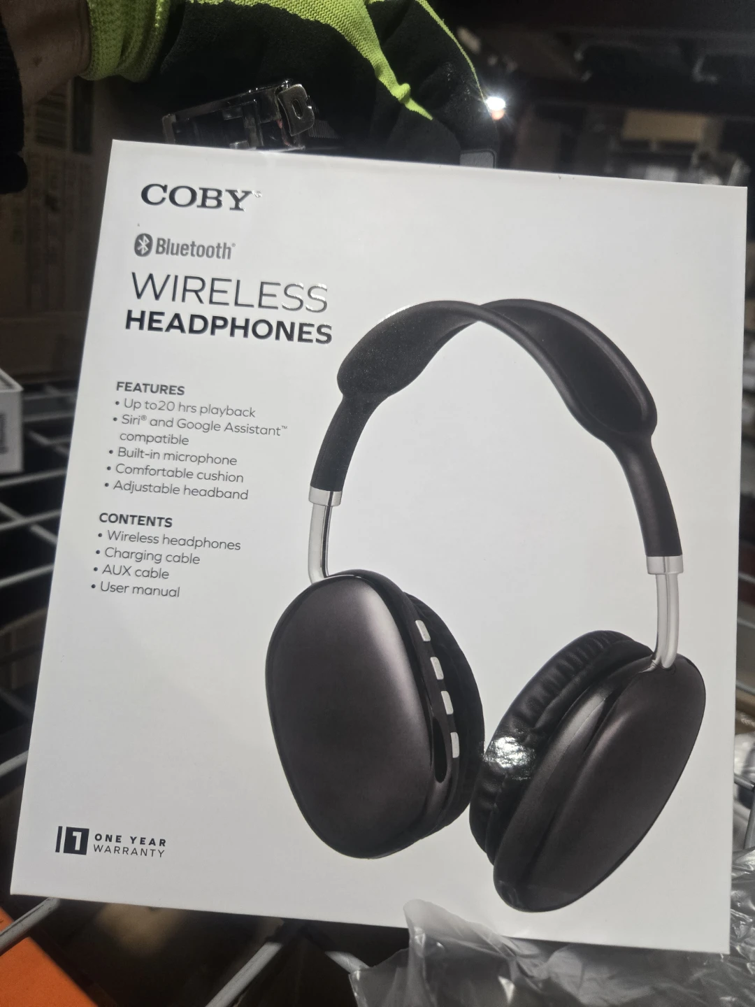 Coby Wireless Headphones - Black - photo 2