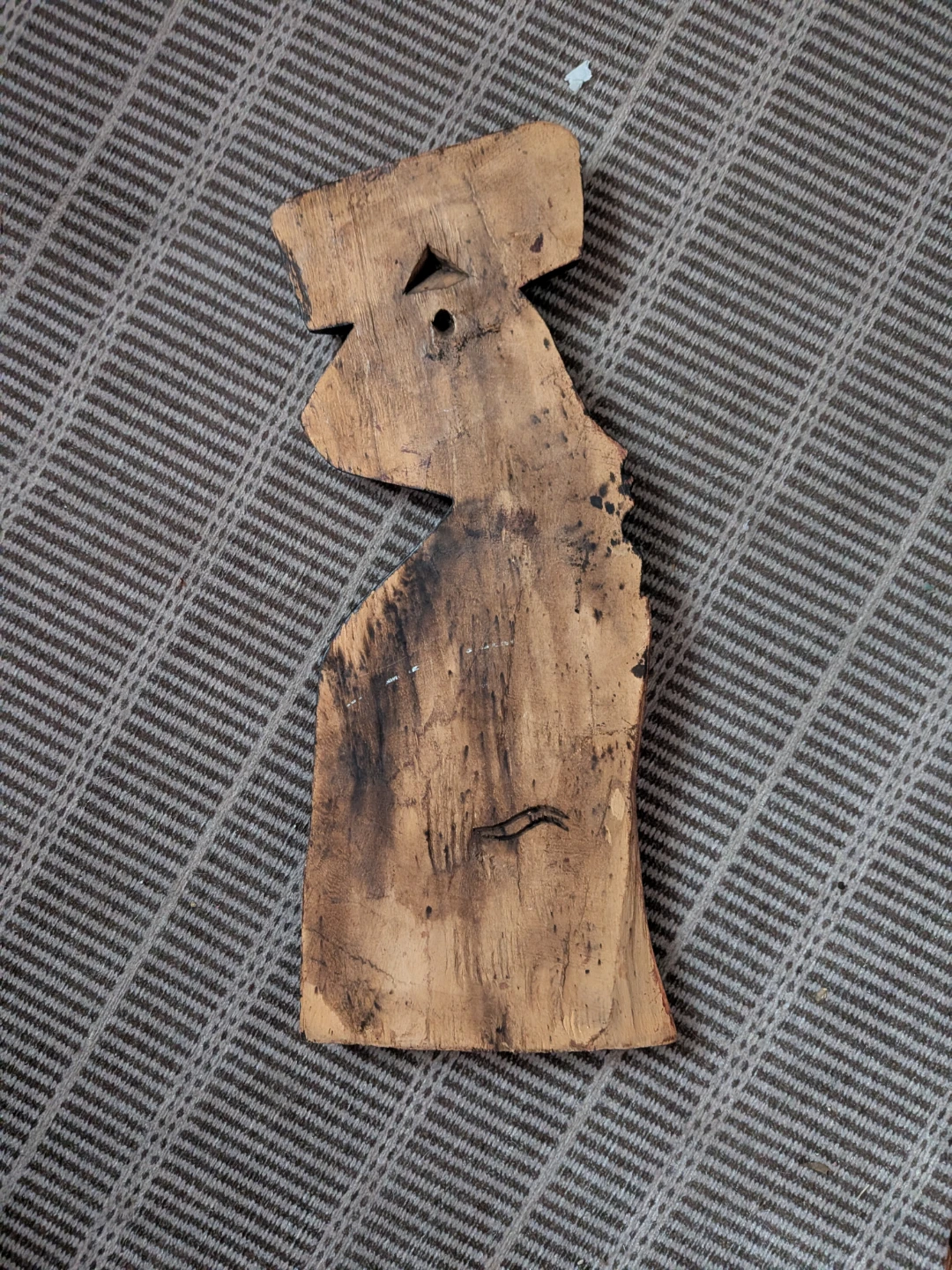 Wooden Wall Hanging Figurine - photo 2