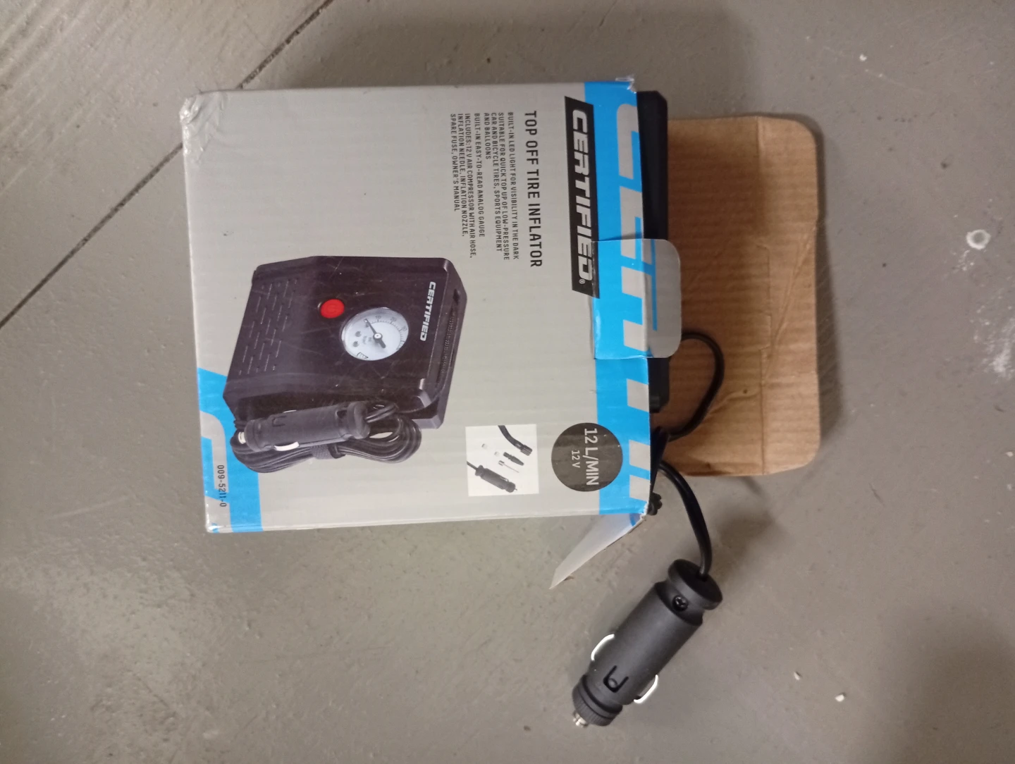Certified Top Off Tire Inflator