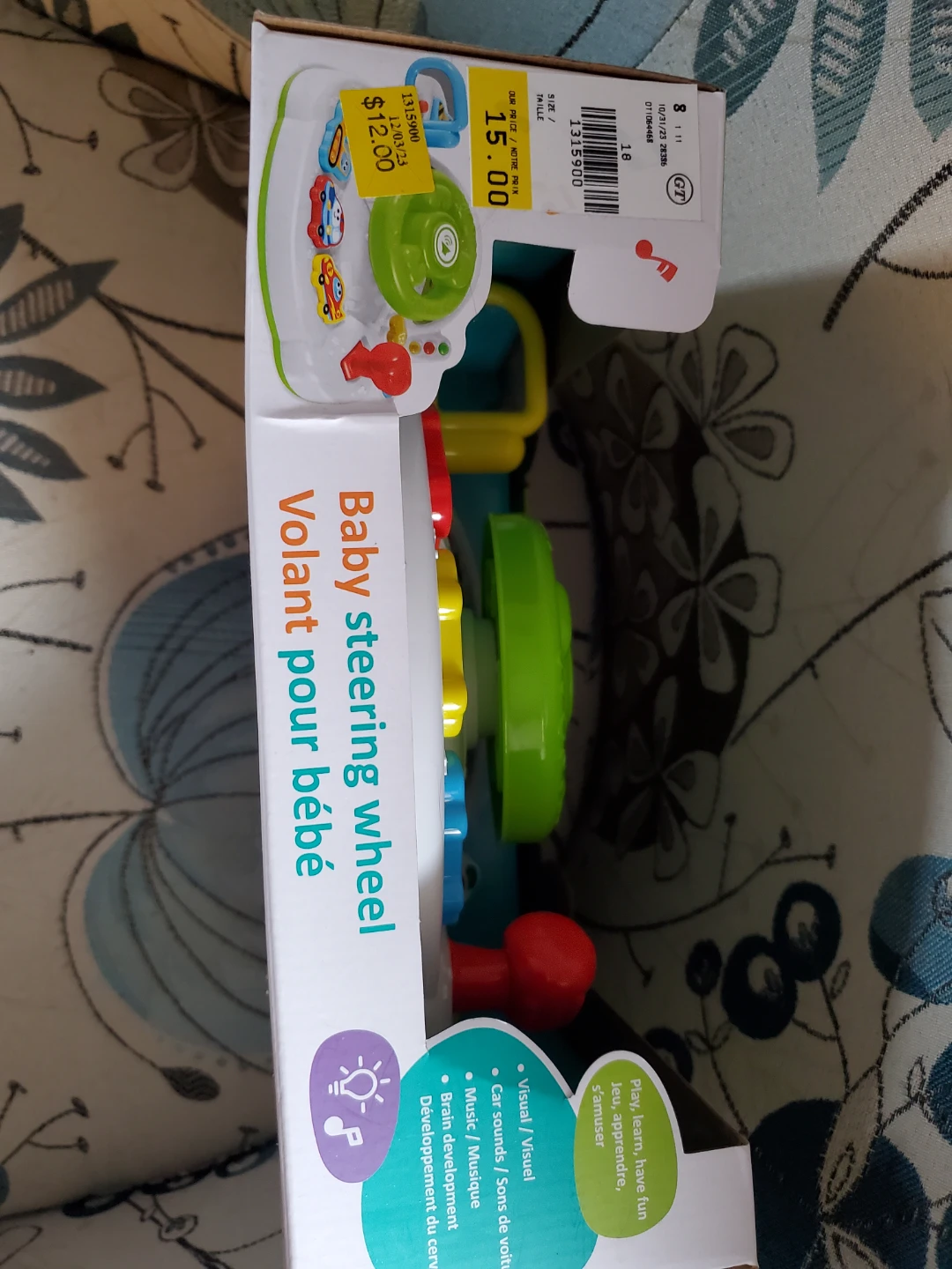Baby Steering Wheel Toy - photo 2
