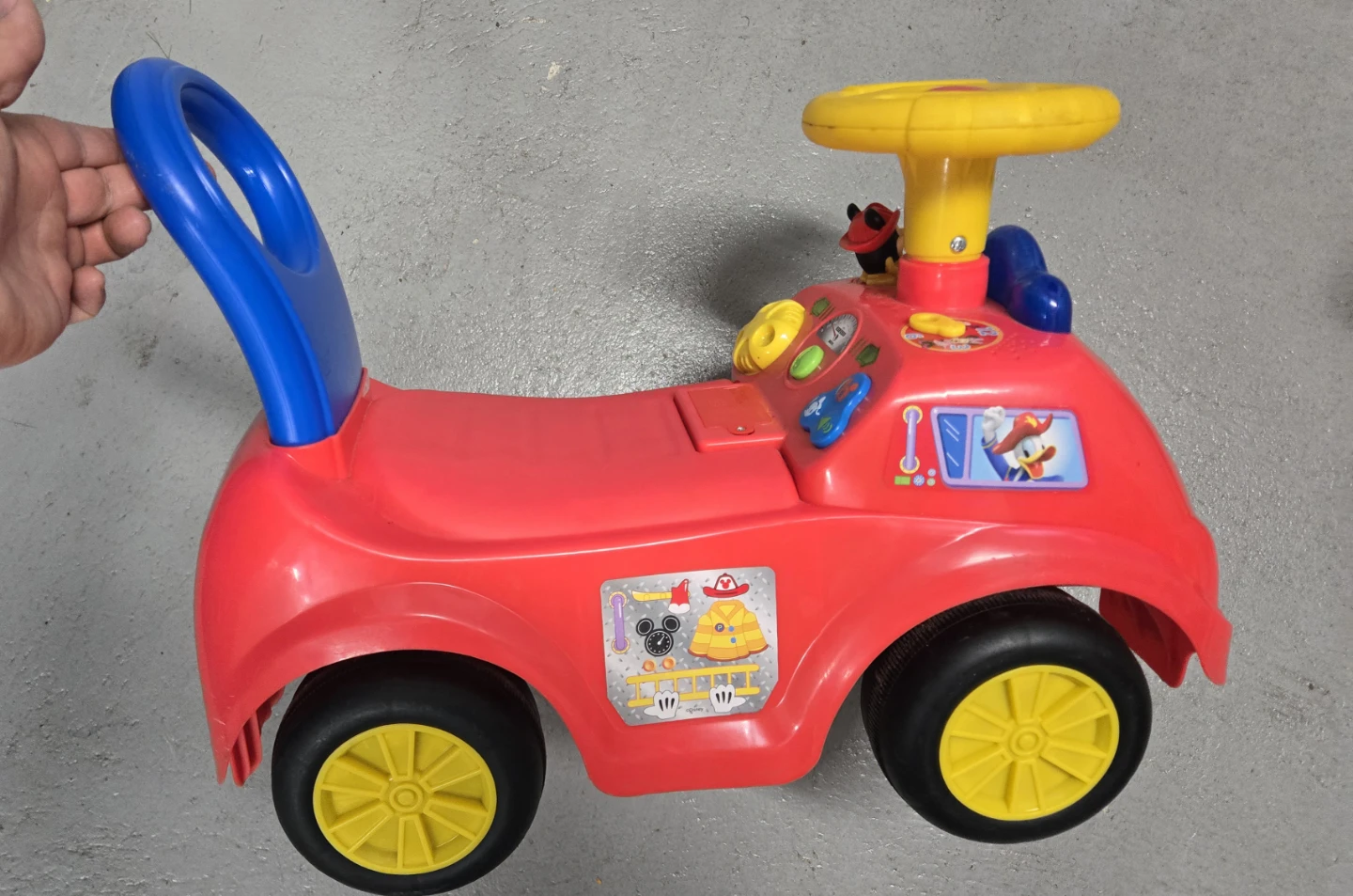 Disney's Mickey Mouse Riding Toy Pedal & Push Ride-On