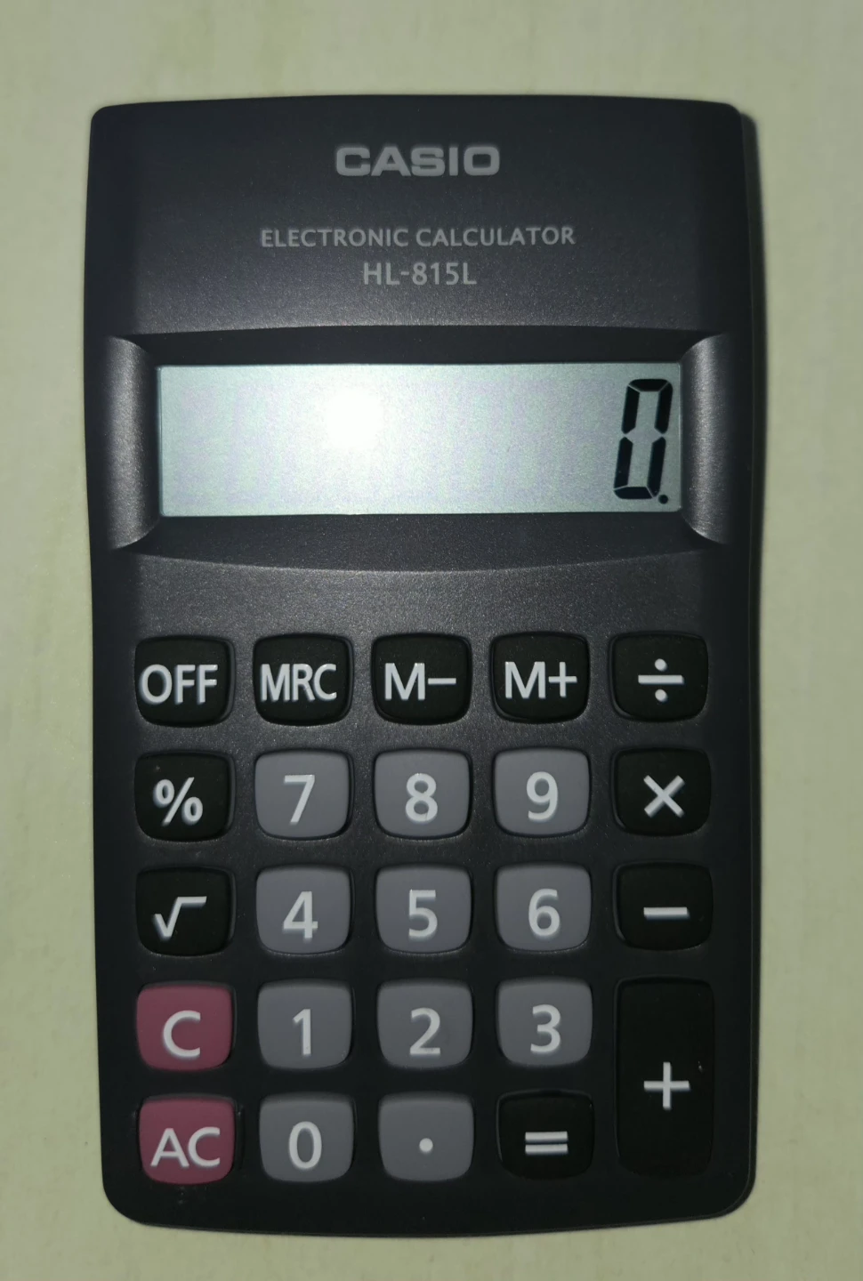 Casio HL-815L Electronic Pocket Calculator