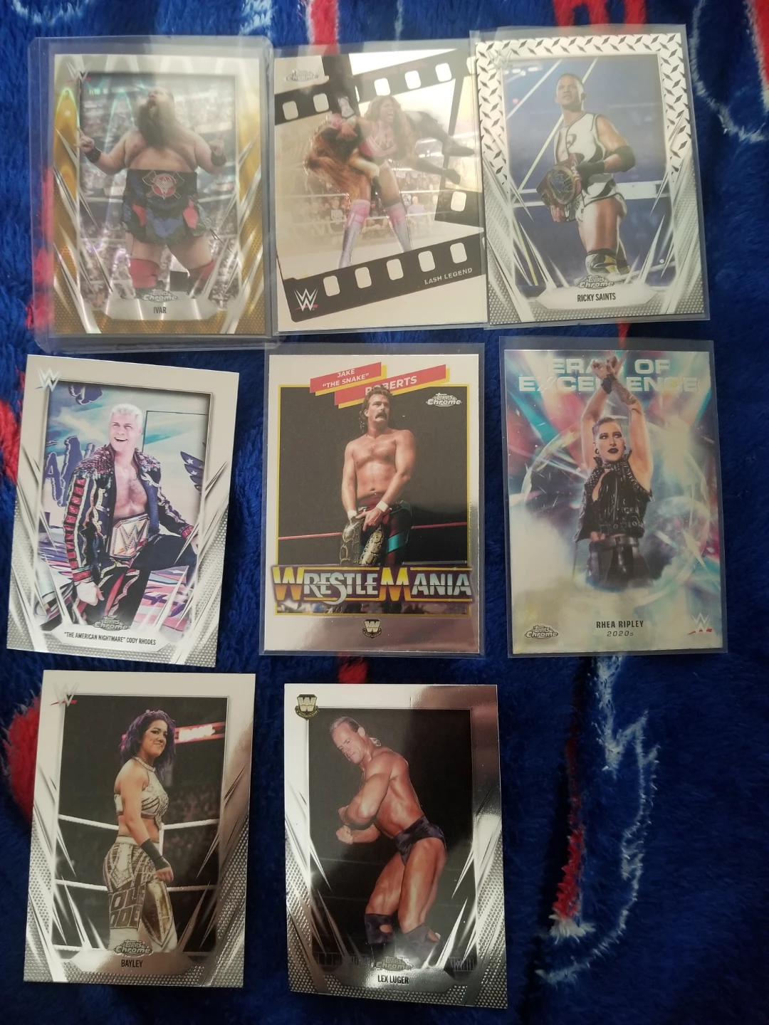Topps Chrome WWE Trading Cards