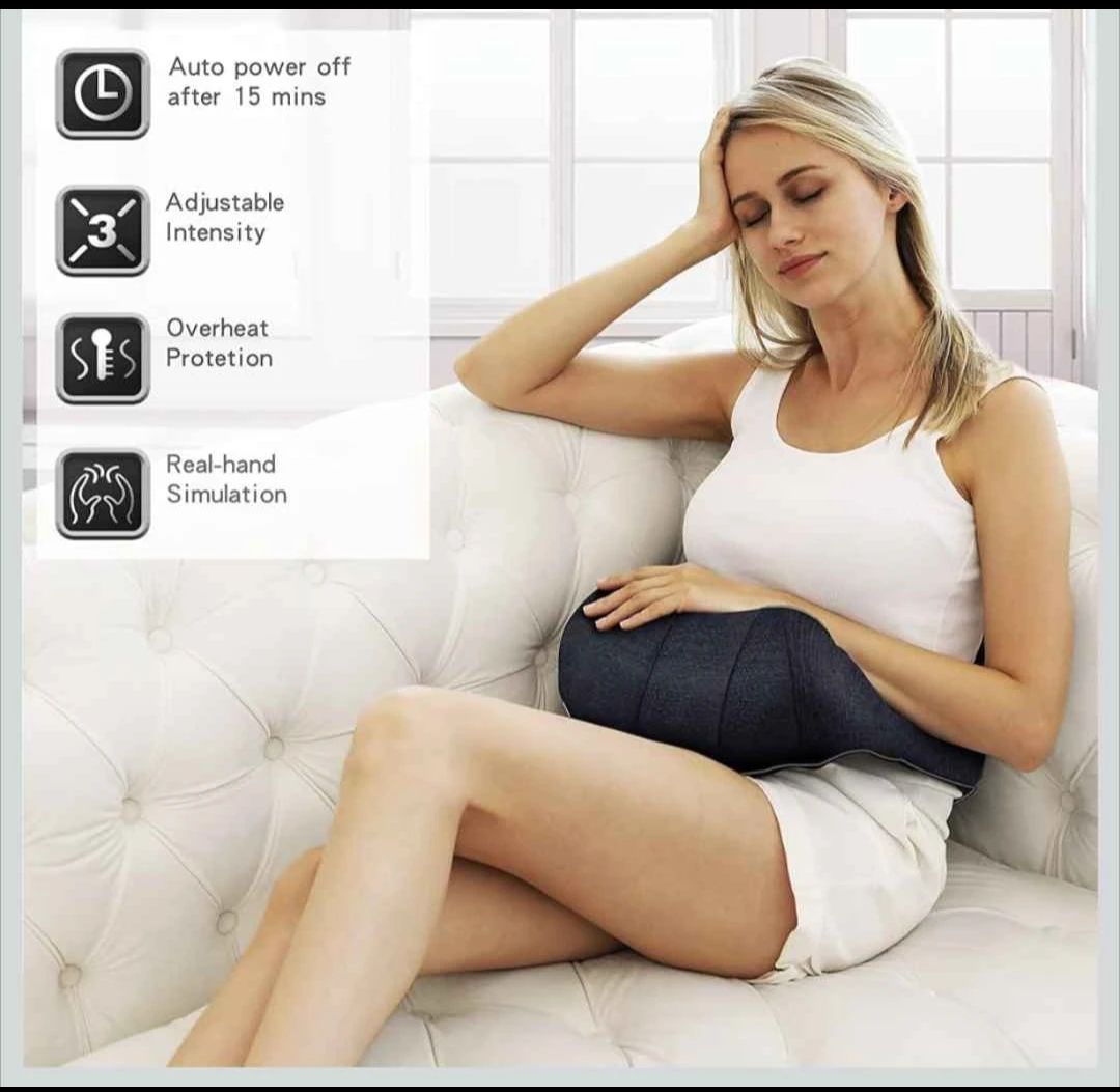 Neck Massager with Heat and Car Adapter - photo 3