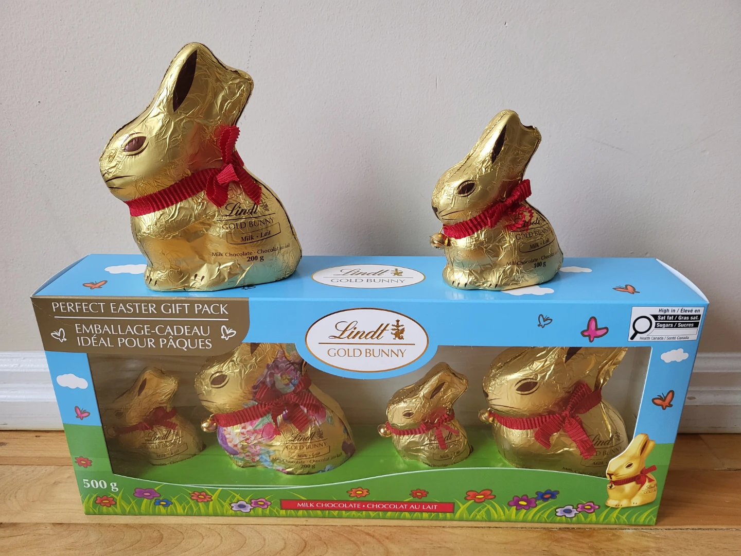 NEW! Lindt Chocolate Bunnies