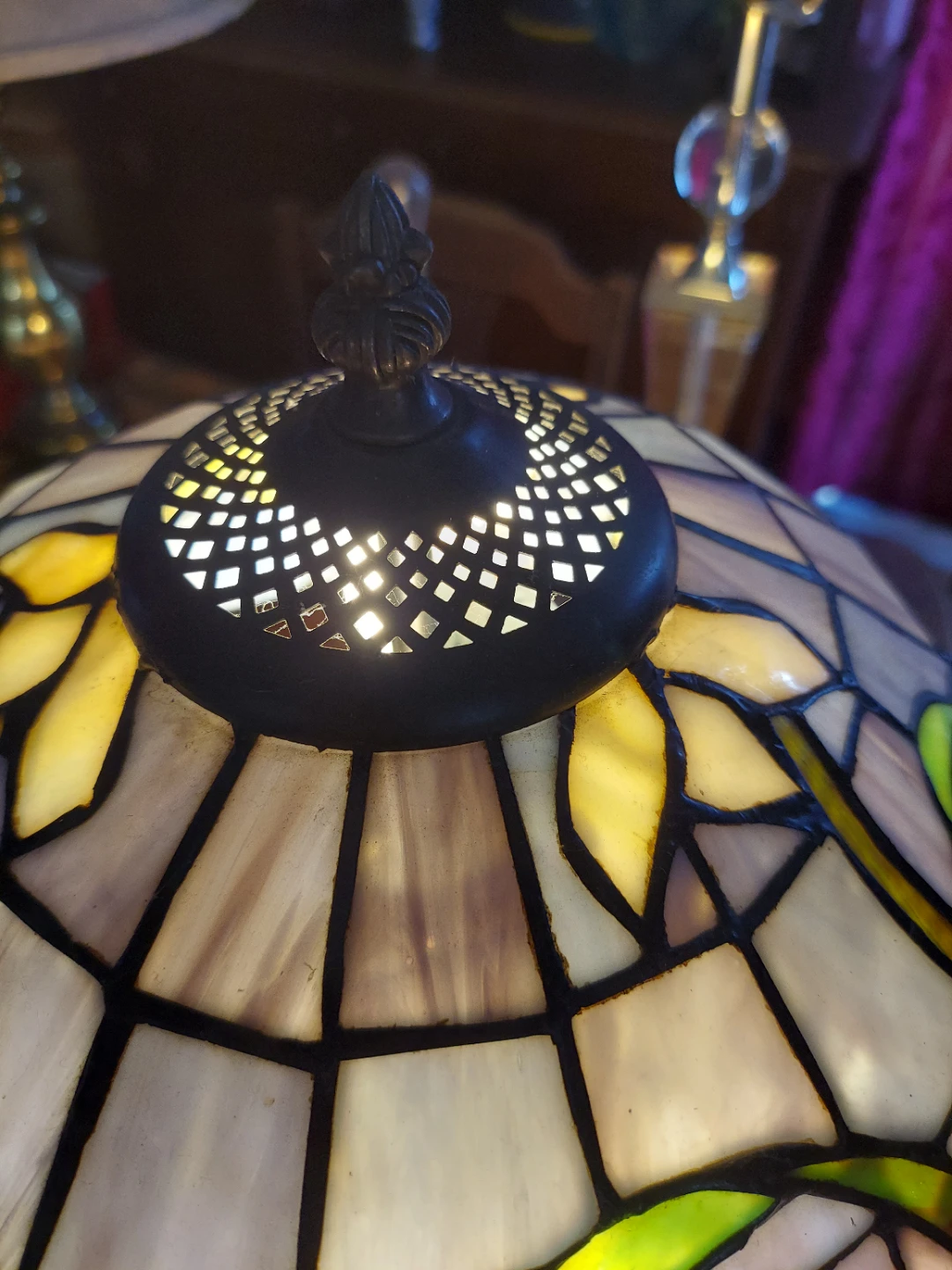 Stained Glass Table Lamp - photo 4