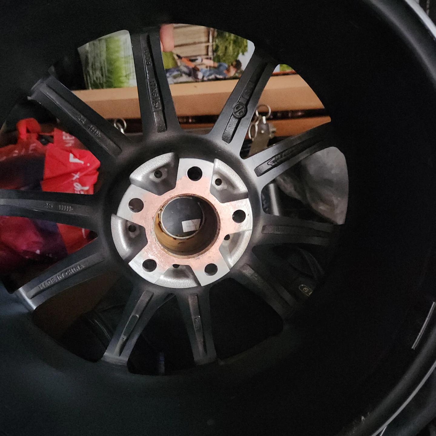 Fast EV Black Alloy Wheels Set of 4 17inch - photo 4