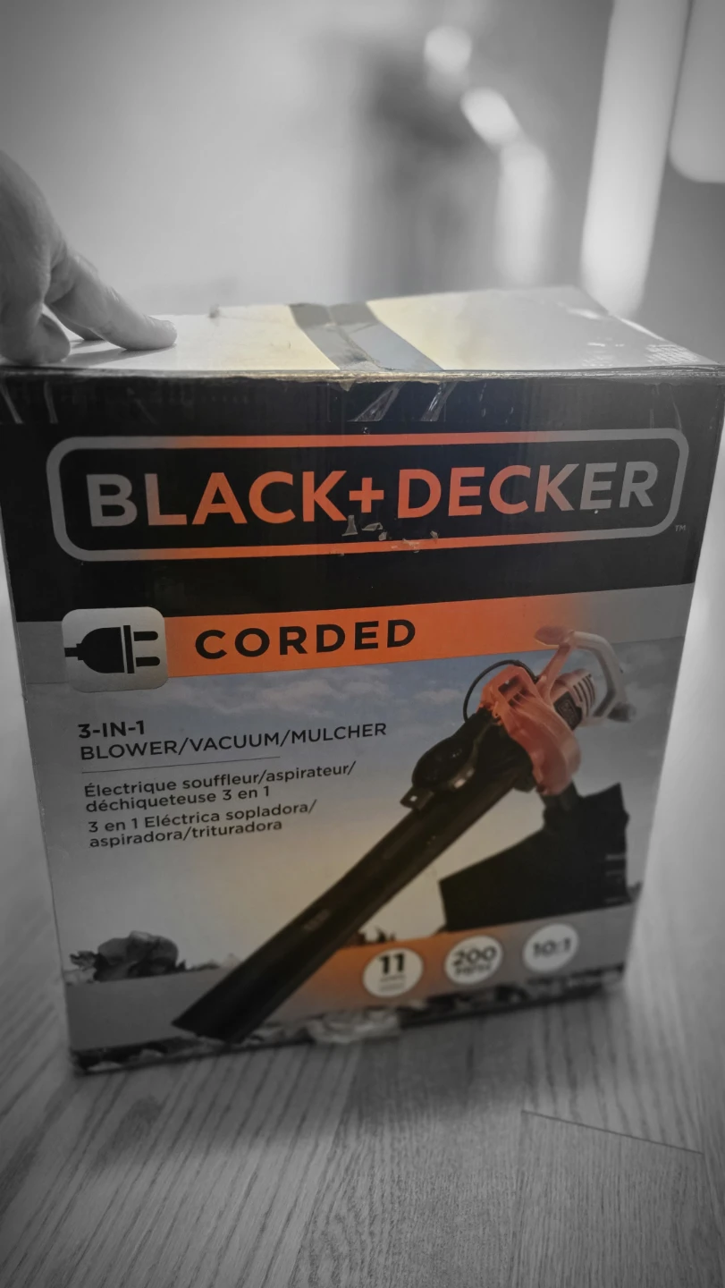 BLACK+DECKER 3-in-1 Blower/Vacuum/Mulcher BV2900