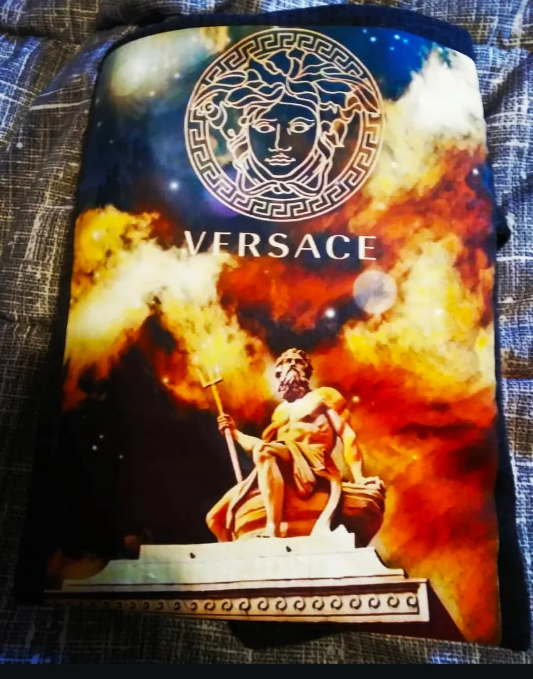 Versace Medusa and Neptune graphic tee