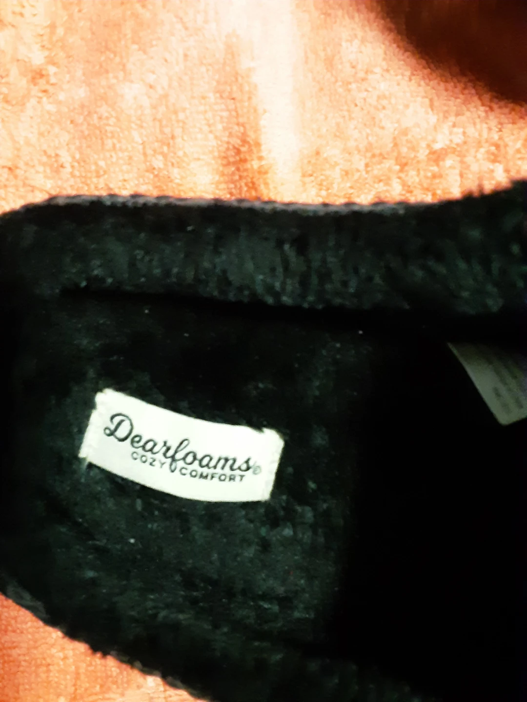 Men's Dearfoams Black Slippers - photo 4
