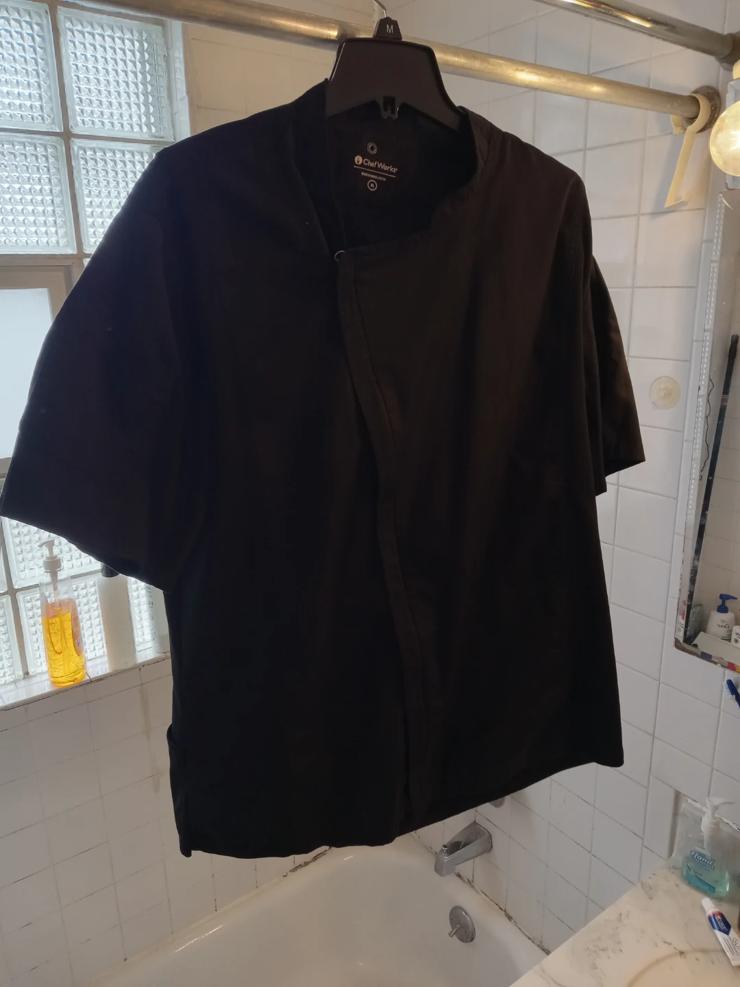 Chef Works Black Chef Coat - Size XL
