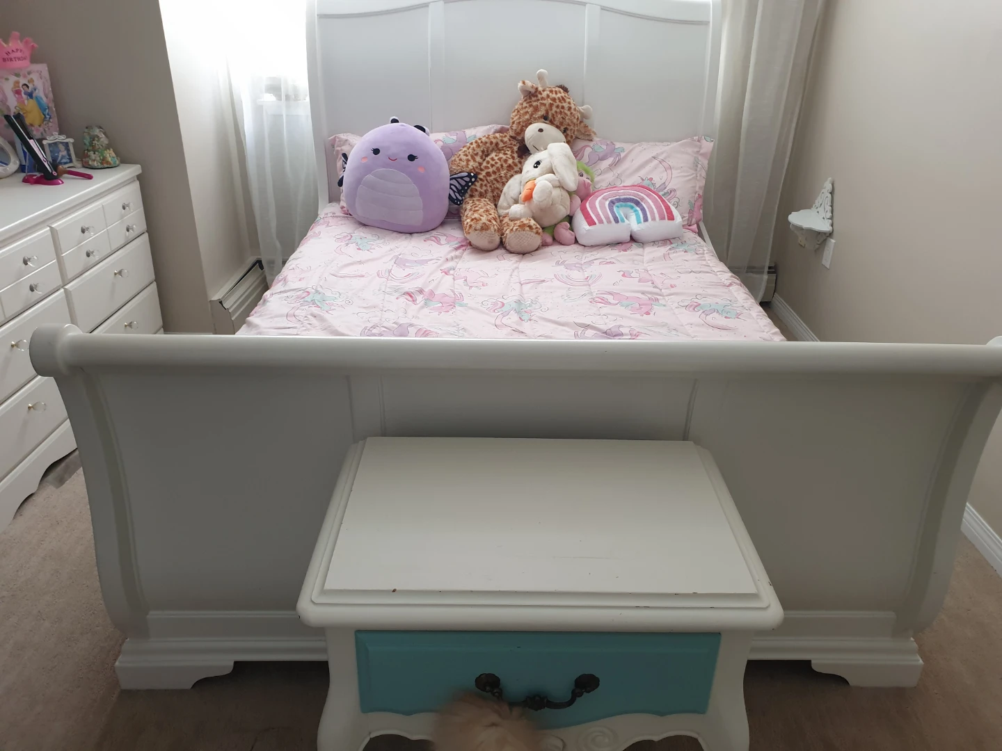 Queen bed frame