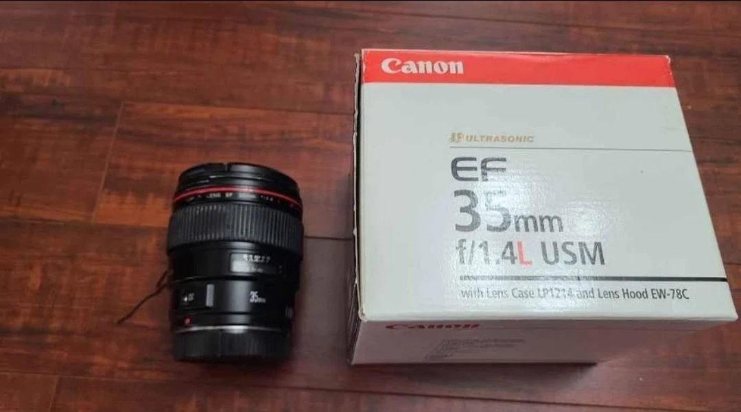 Canon EF 35mm f/1.4L USM Lens - photo 2