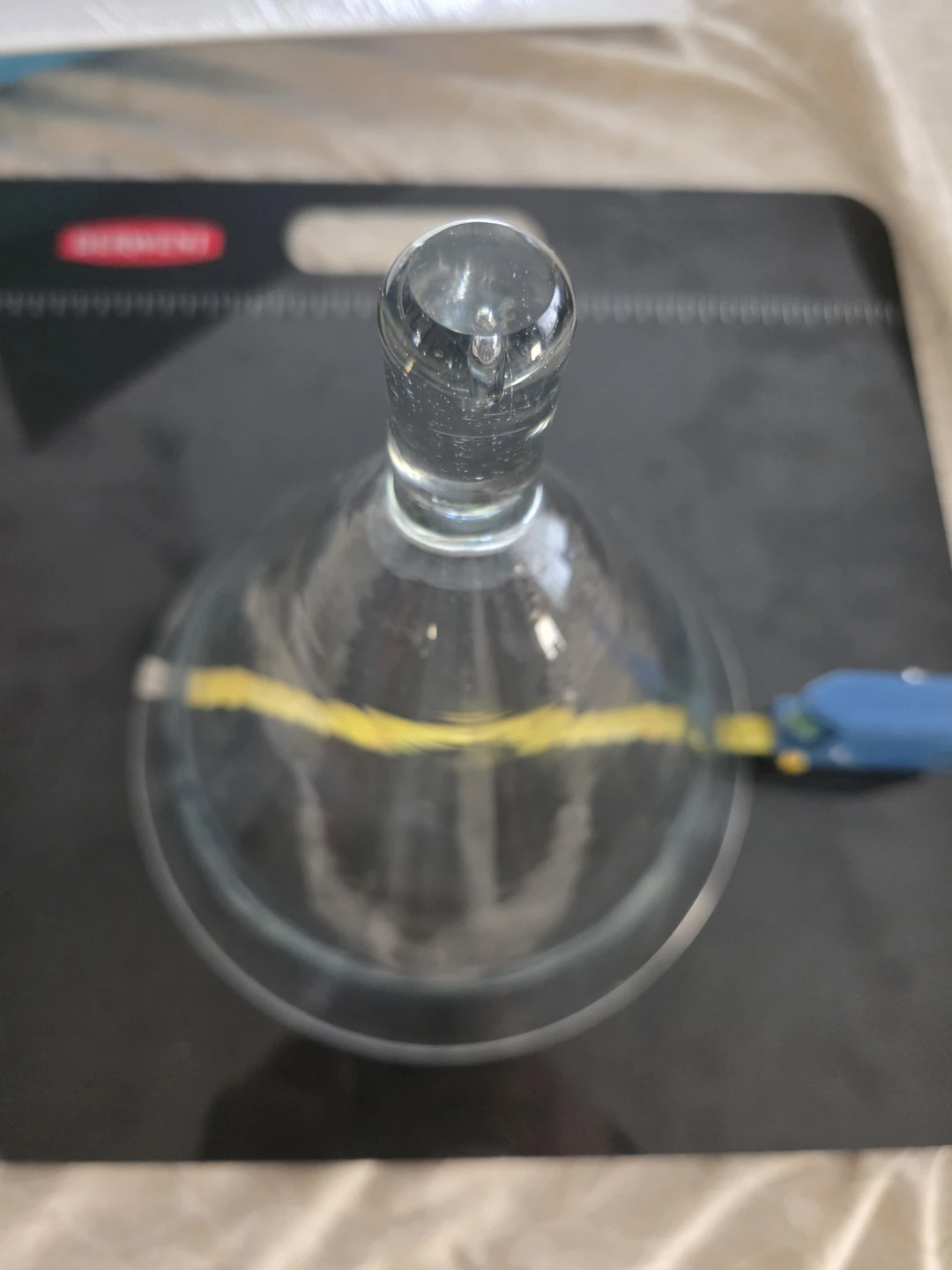 Vintage hand blown Glass Cloche - photo 3