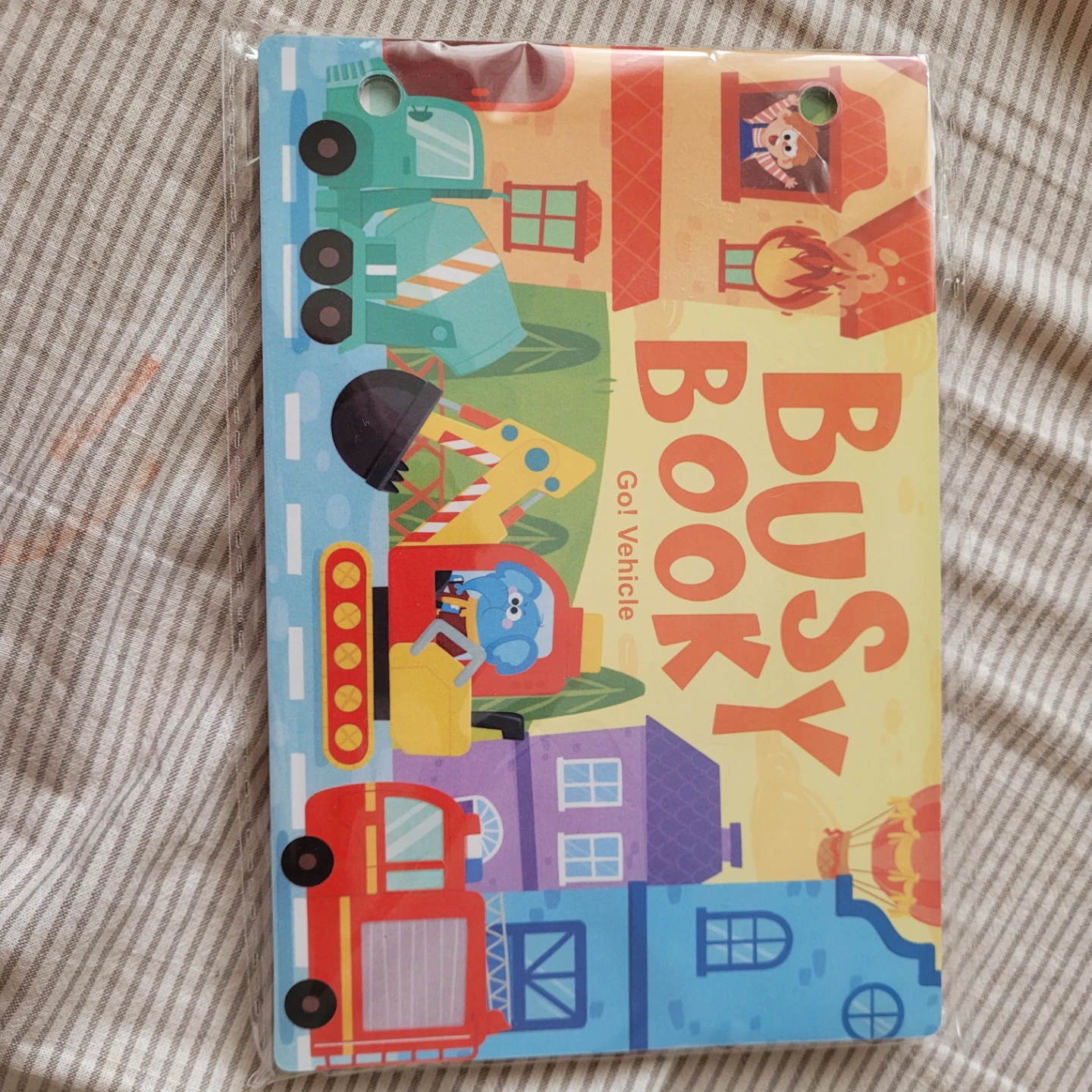 Early Education Busy Book - Vehicle Theme