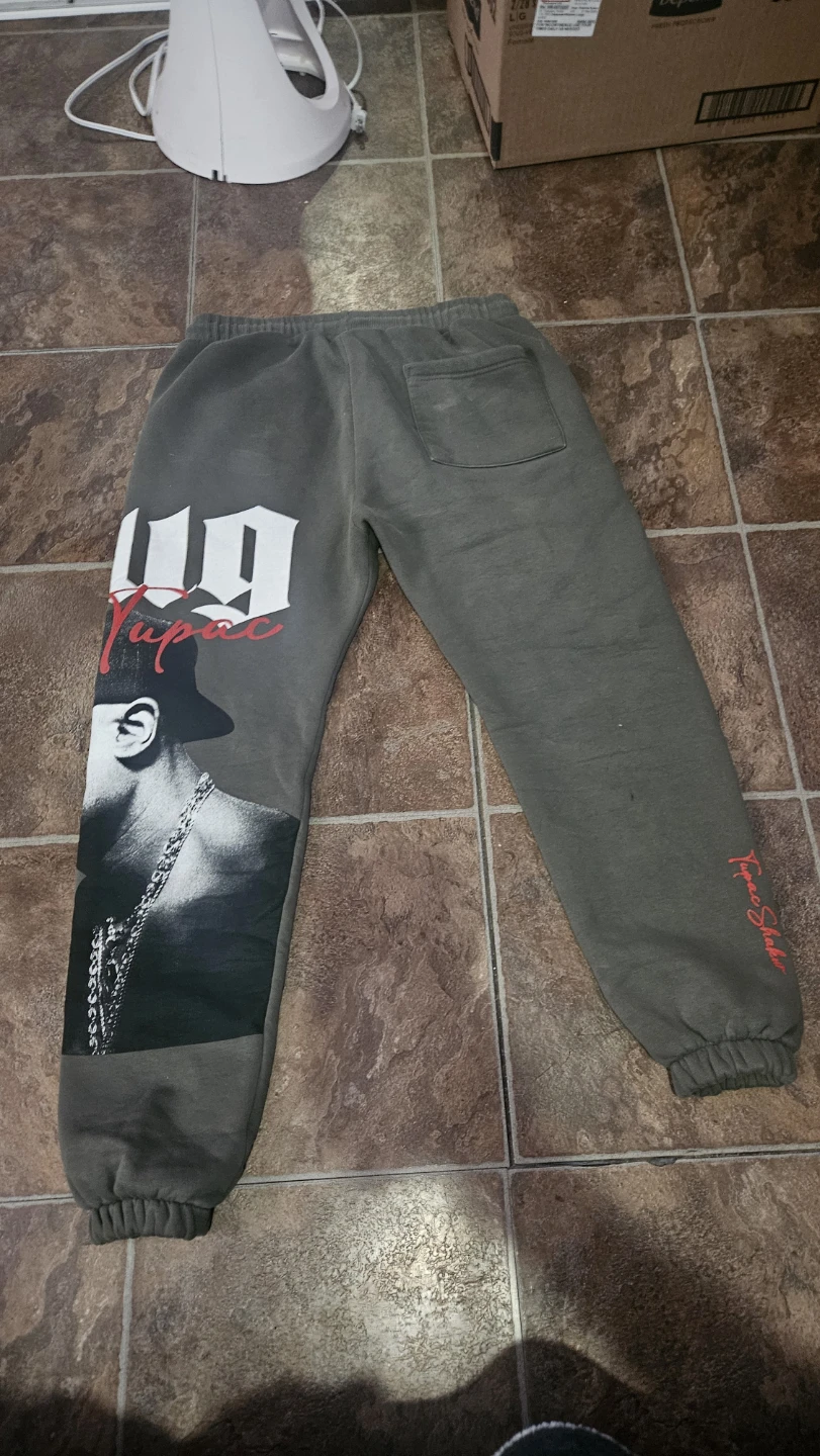 Thug Life Tupac Sweatpants - photo 2