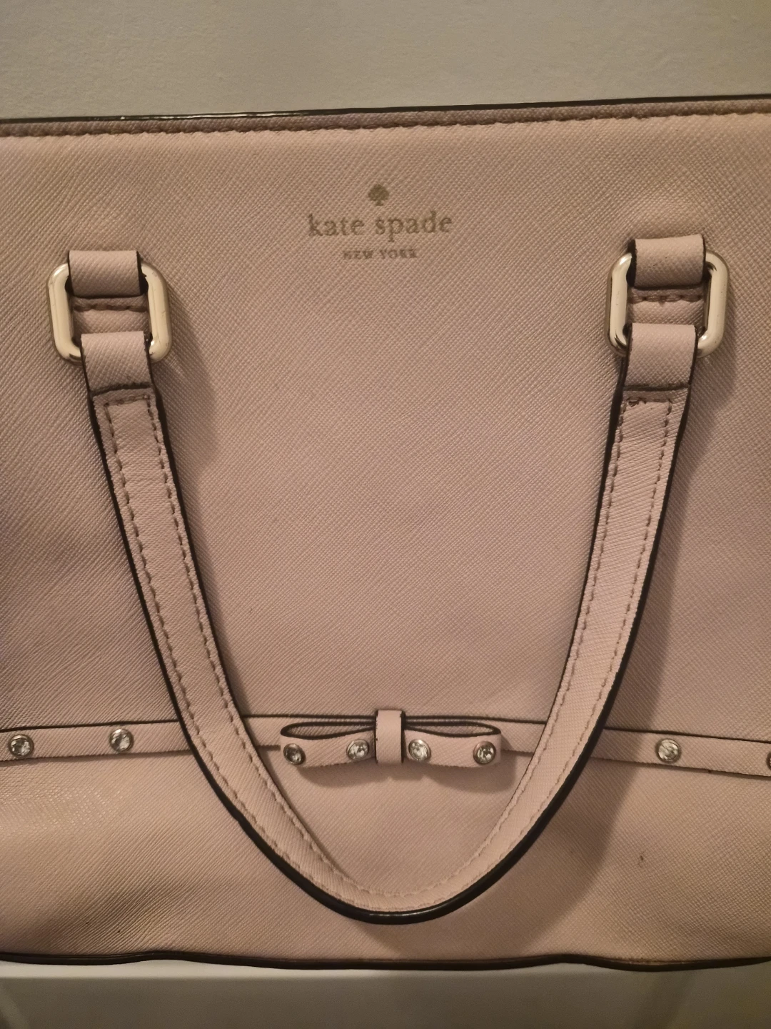 Kate Spade Pink Leather Satchel Purse - photo 2