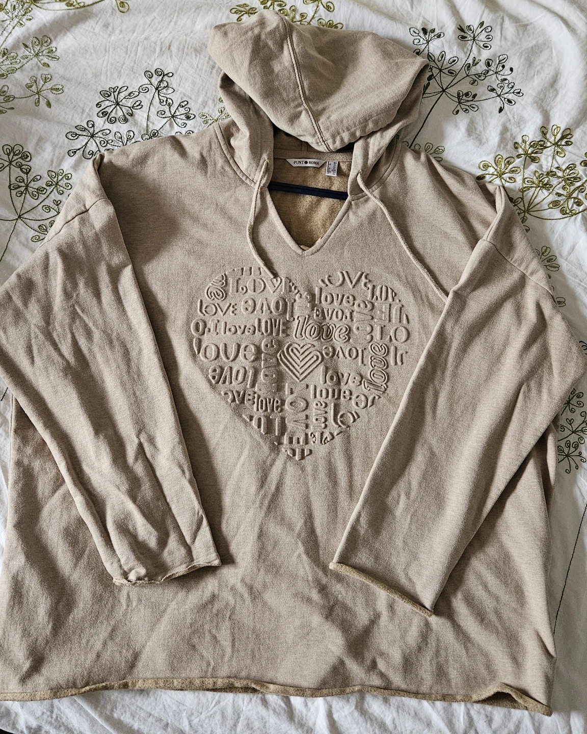 Punt Roma Beige Hoodie - photo 2