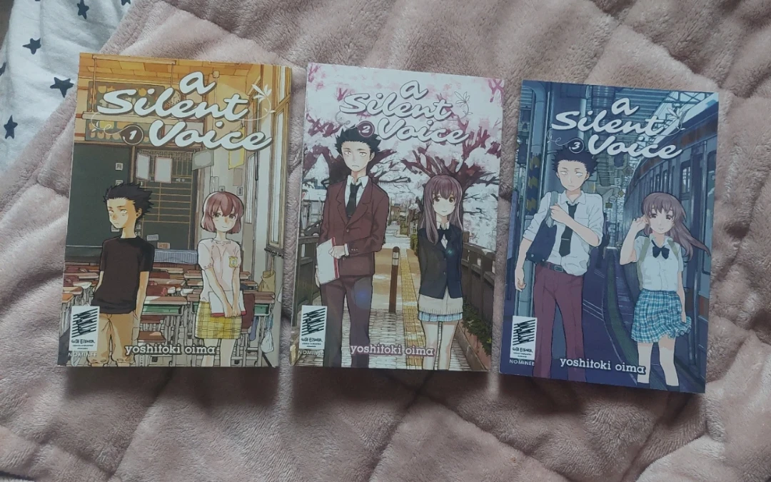a silent voice manga set