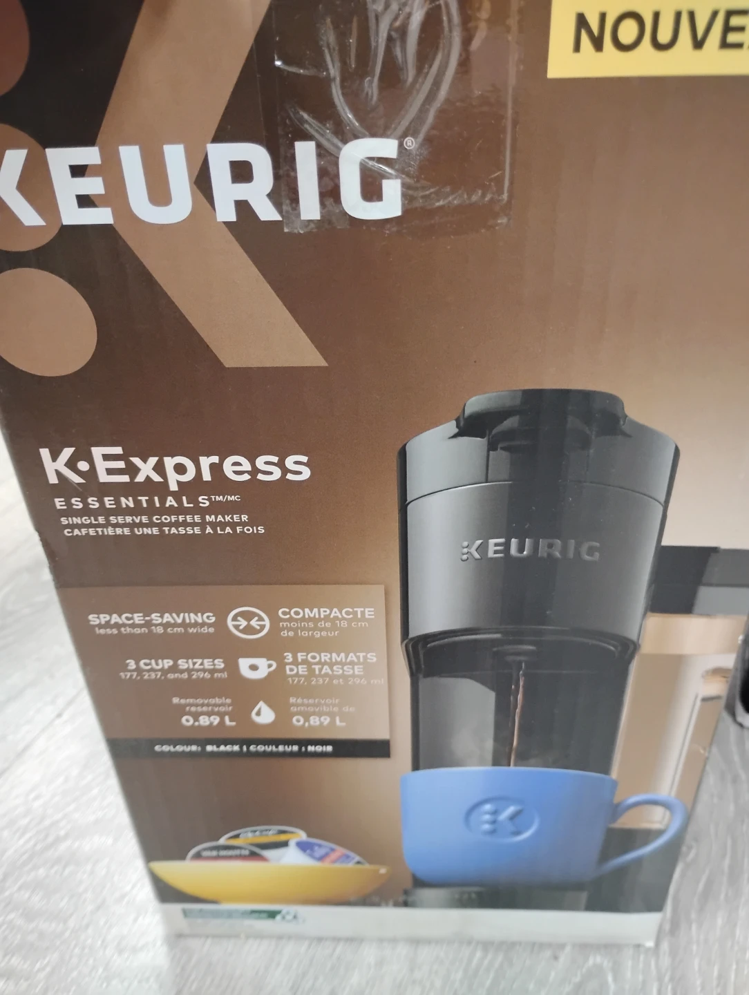 Keurig K-Express Essentials Single Serve Coffee Maker - Black - photo 2