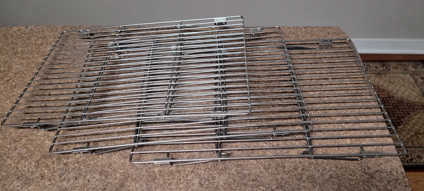 Set of 3 Stackable Cooling Racks - photo 2
