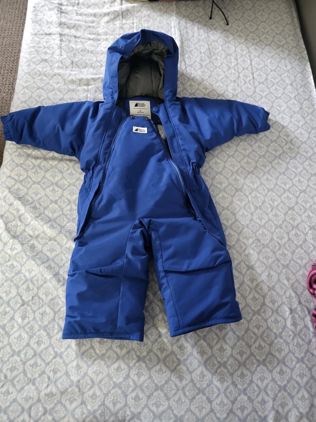 Mountain Equipment Company Infant Snowsuit - Blue - 6M