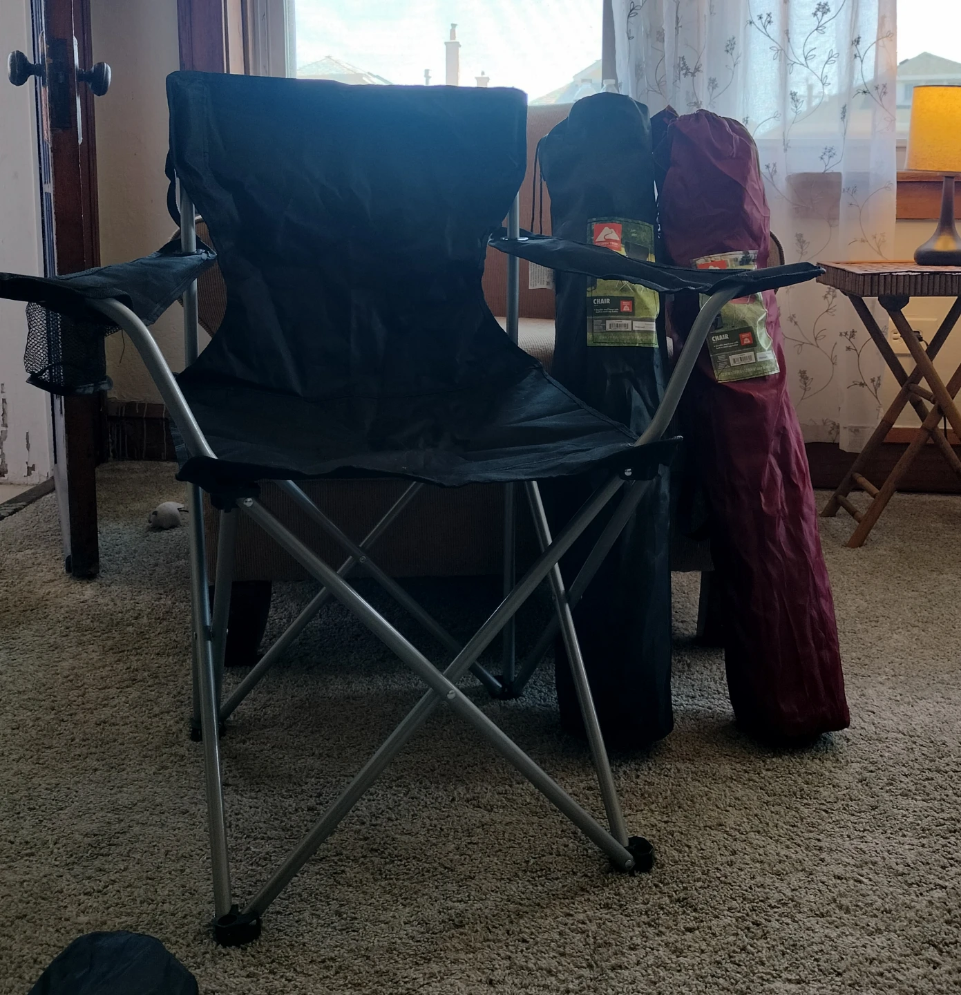 3 Ozark Trail Camping Chairs with Carry Bag