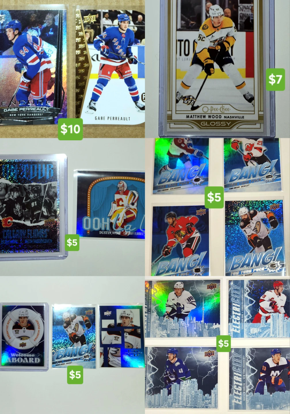 Pick Up Mint Upper Deck Hockey Cards See Description Please - photo 2