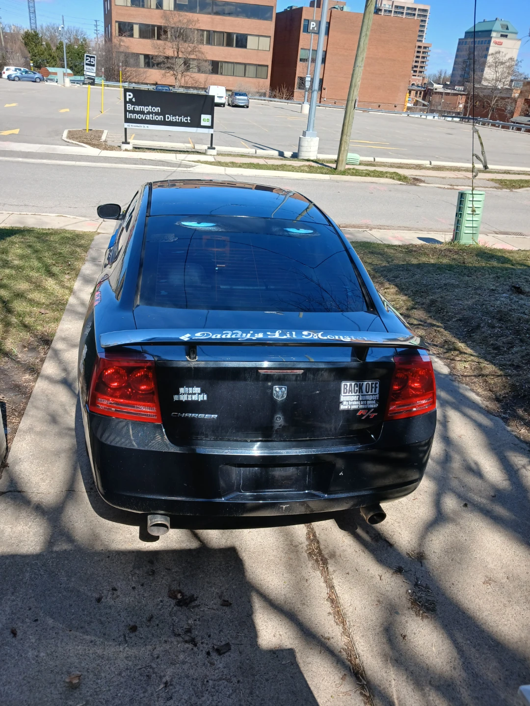 Black Dodge Charger 2007
