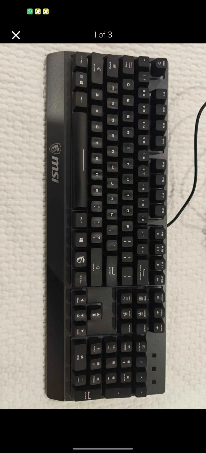 MSI Gaming Keyboard