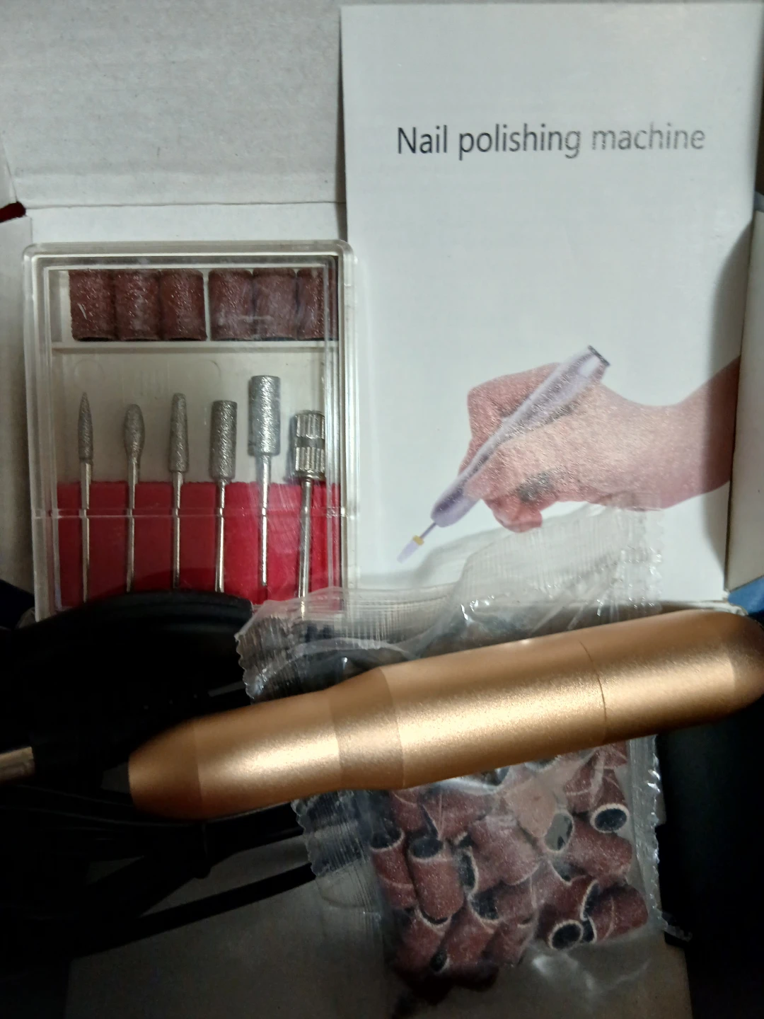 New Portable Nail Polisher Type Design
