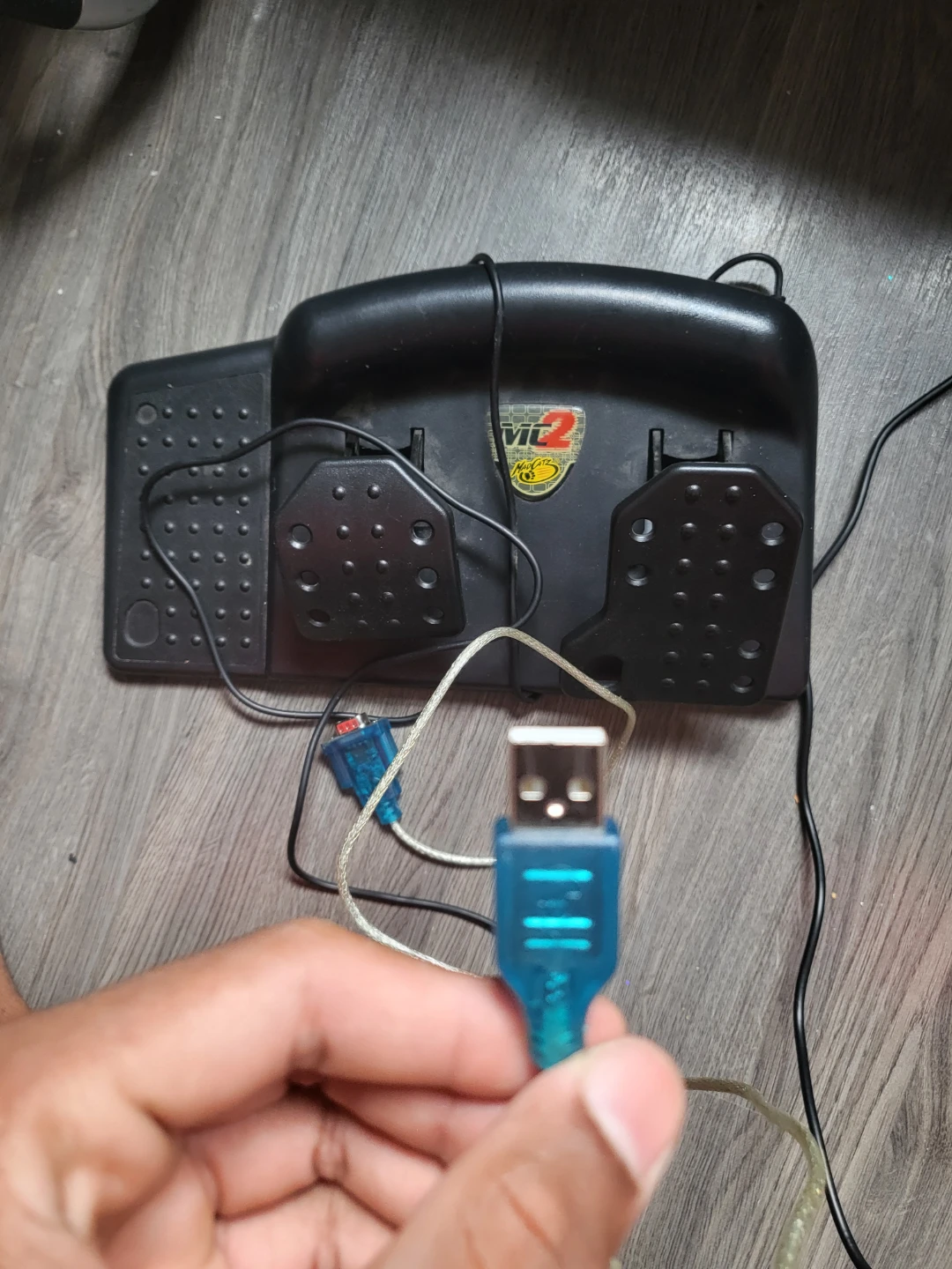Logitech Wingman Formula Force GP Racing Wheel and Pedals - photo 5
