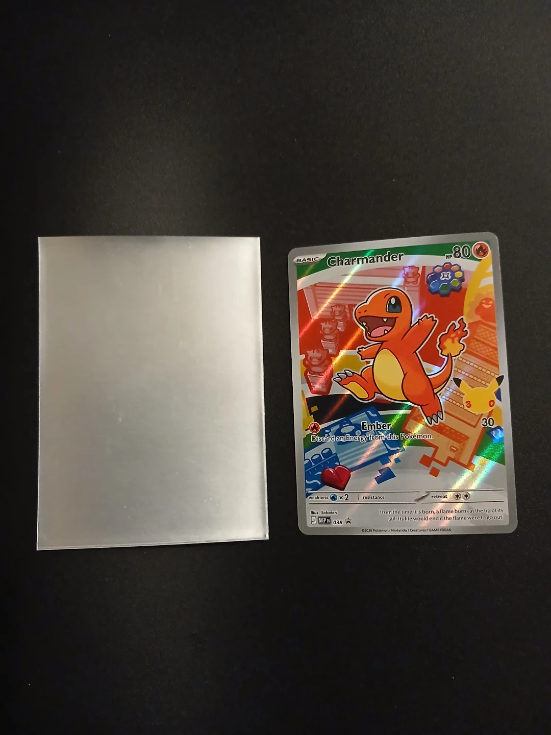 Pokémon Promotional Charmander Card 2026 - photo 2