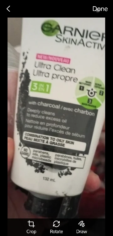 Garnier SkinActive Ultra Clean 3-in-1 Cleanser 132 mL