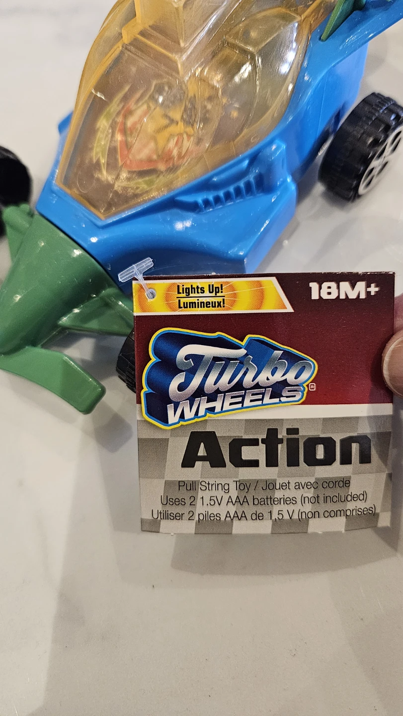 Turbo Wheels Action Pull String Toy Car - photo 2