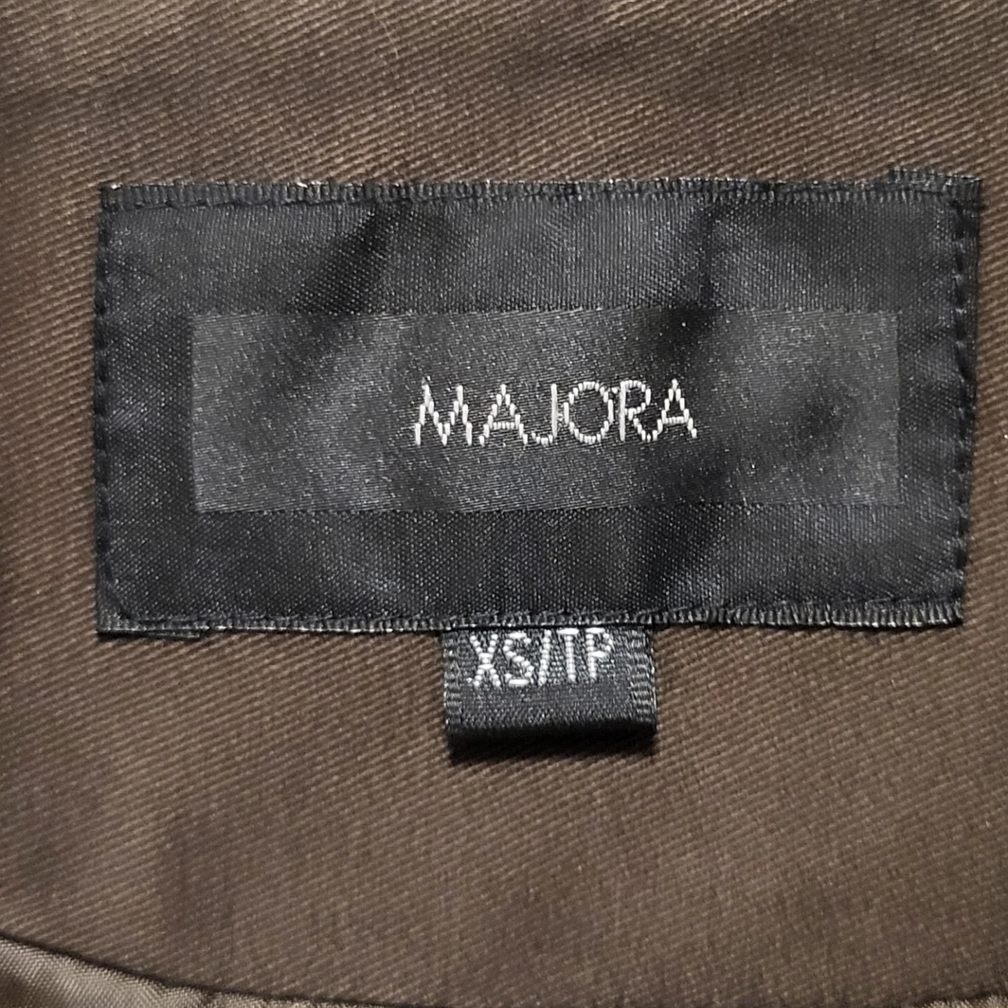 Majora Brown Double-Breasted Jacket - Like New Size XS - photo 3