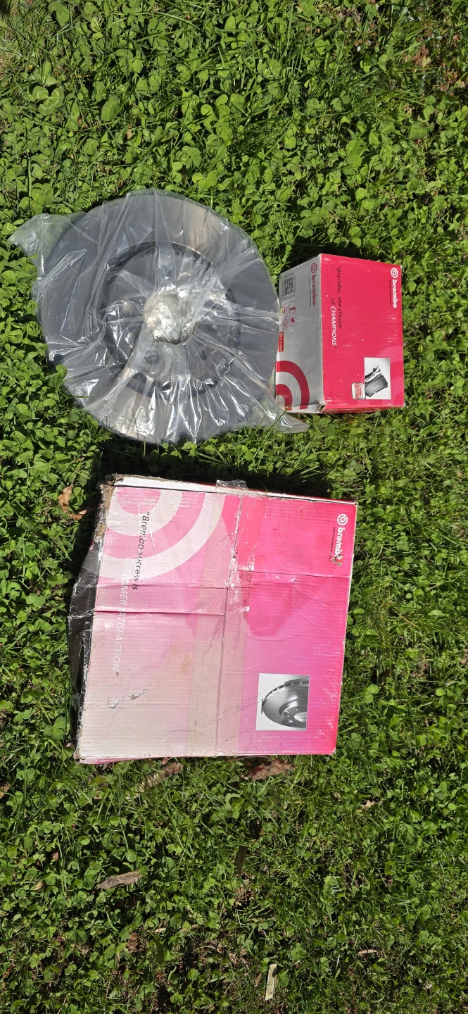 Brembo Rotors and Pads (Front)