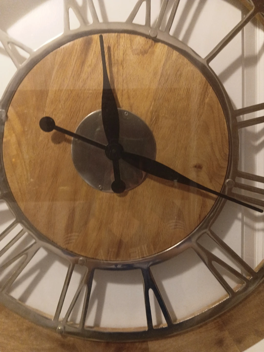 Large Roman Numeral Wall Clock - photo 5