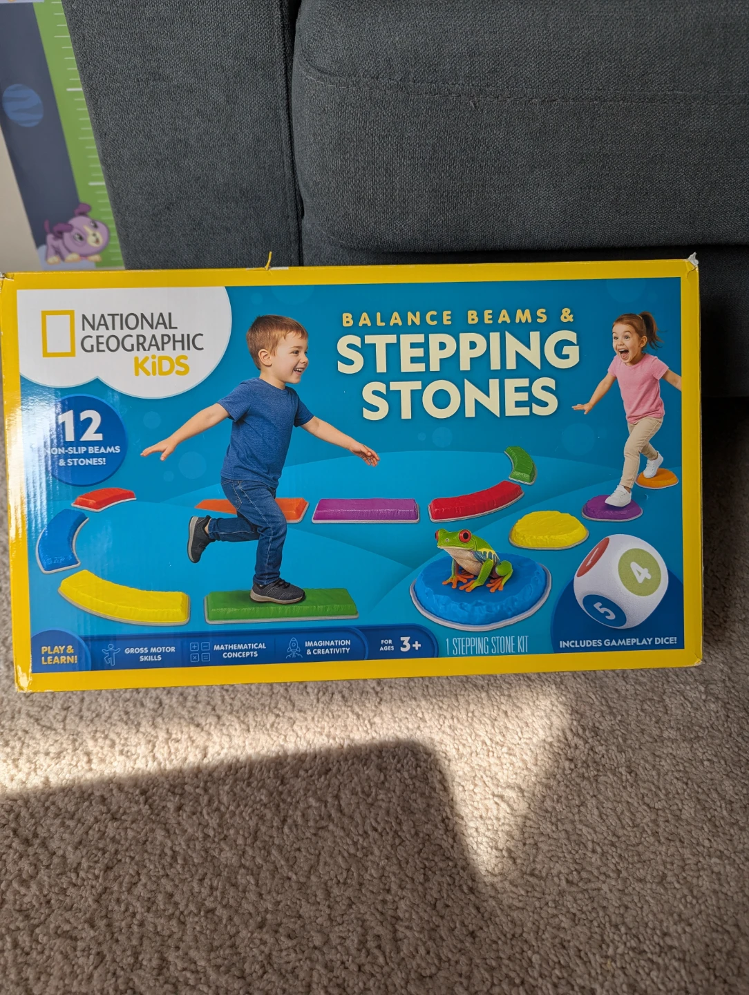 National Geographic Kids Balance Beams & Stepping Stones Set
