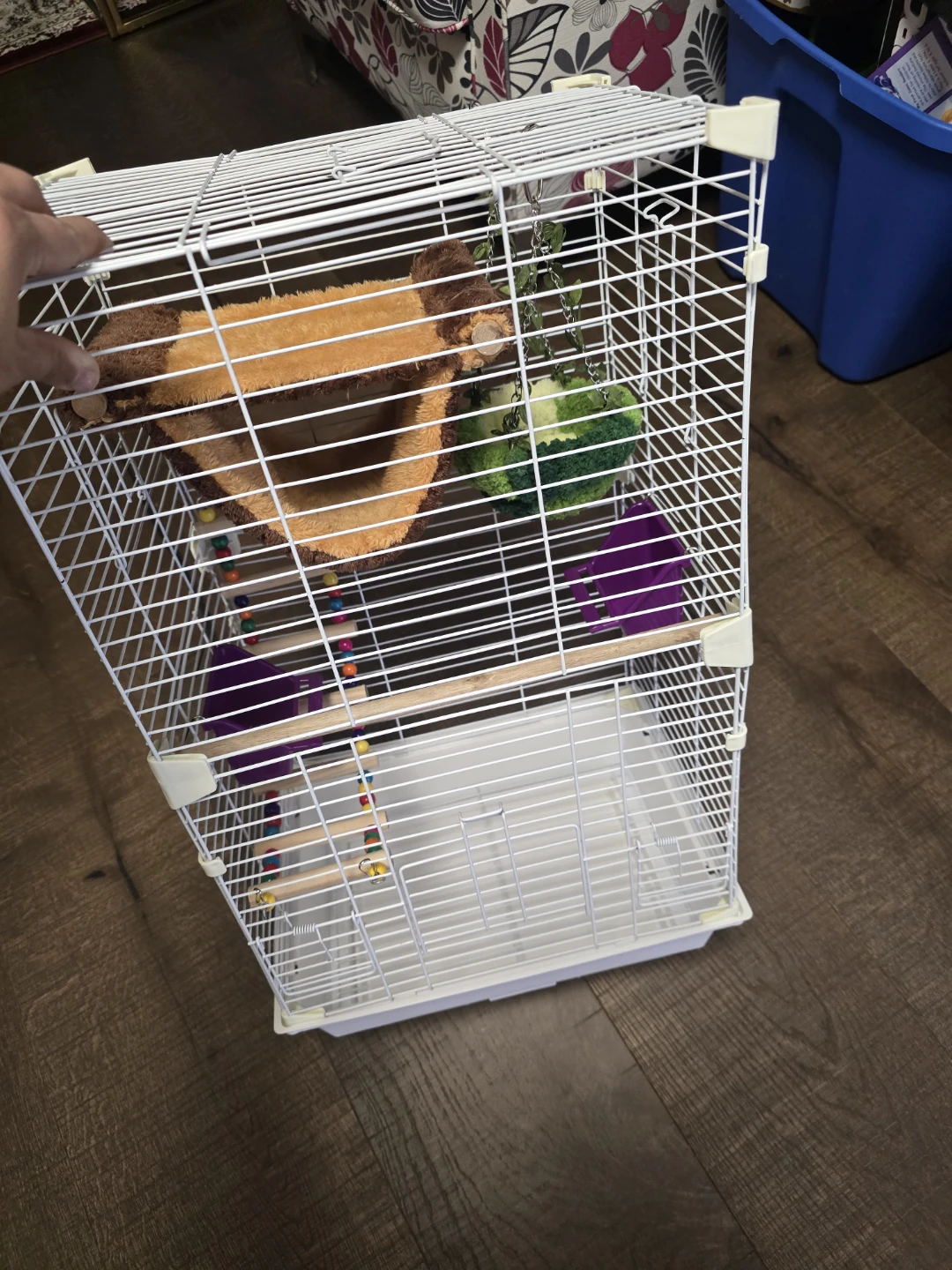 Small Animal Cage with Accessories
