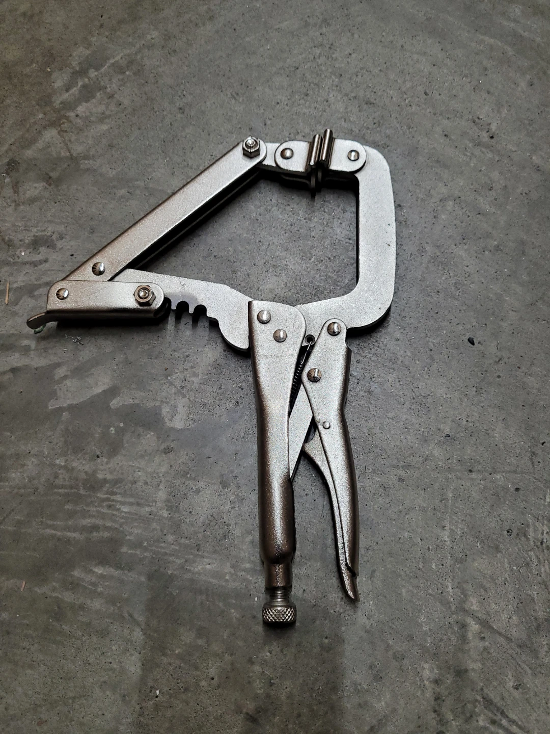 Locking C-Clamp Pliers